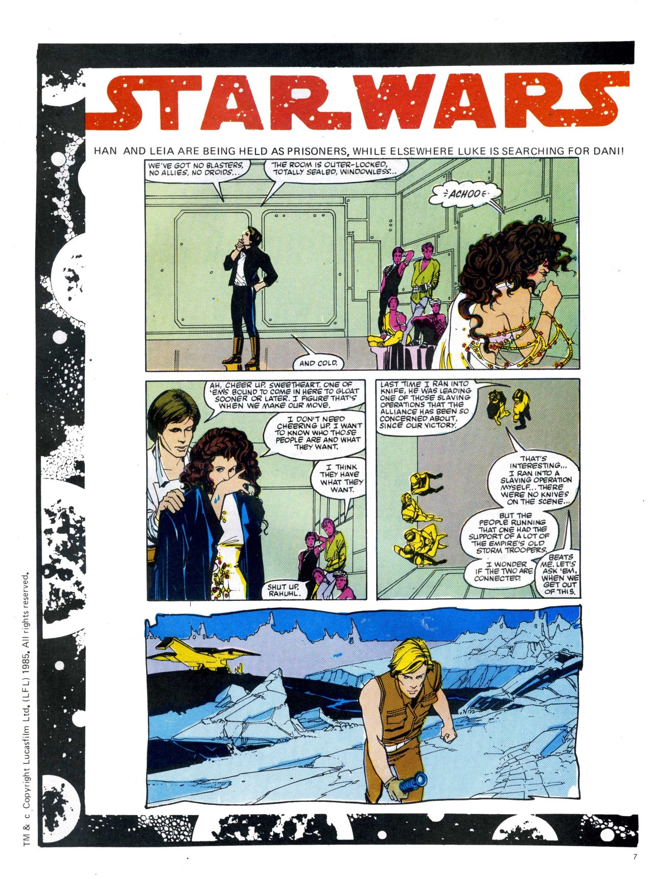 Read online Return of the Jedi comic -  Issue #101 - 7