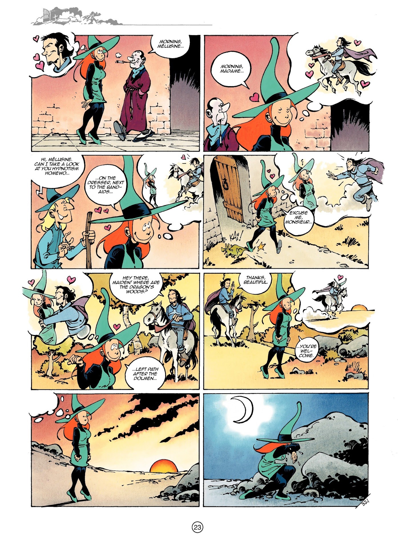 Read online Mélusine (1995) comic -  Issue #9 - 23
