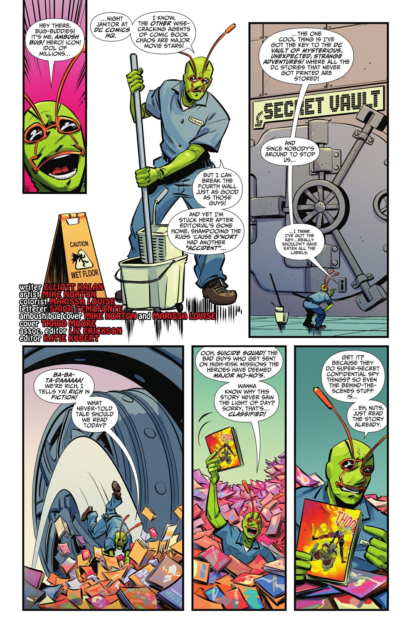 Read online Let Them Live: Unpublished Tales From The DC Vault comic -  Issue #1 - 2