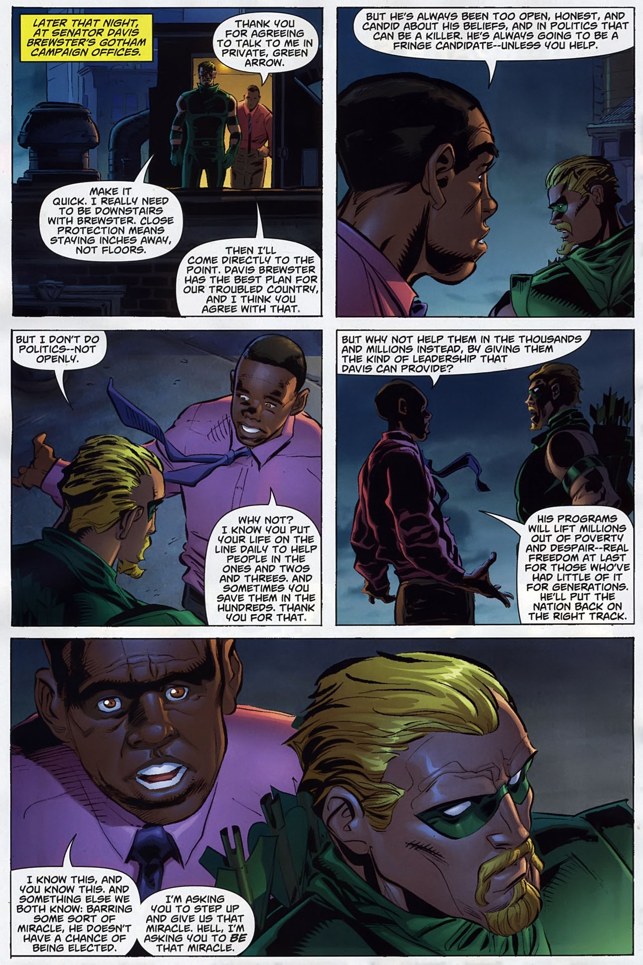 Read online DC Universe: Decisions comic -  Issue #1 - 20
