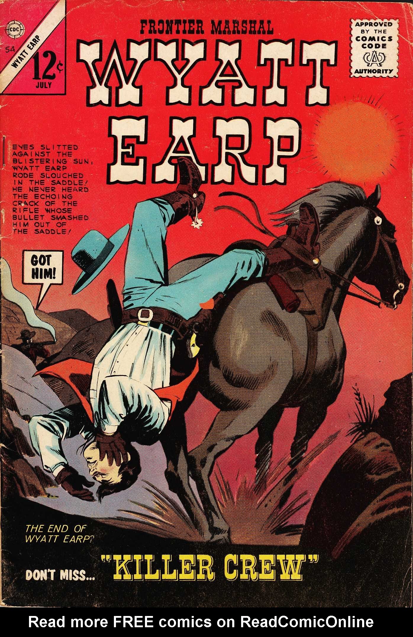Read online Wyatt Earp Frontier Marshal comic -  Issue #54 - 1