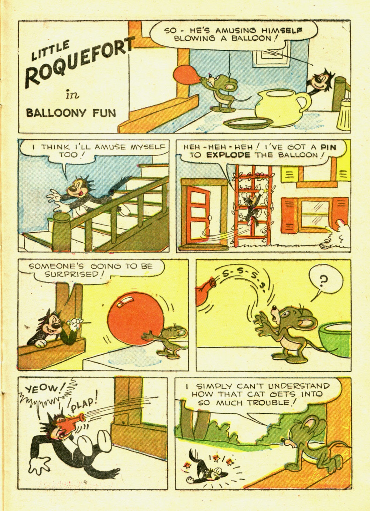 Read online Paul Terry's Mighty Mouse Comics comic -  Issue #36 - 32