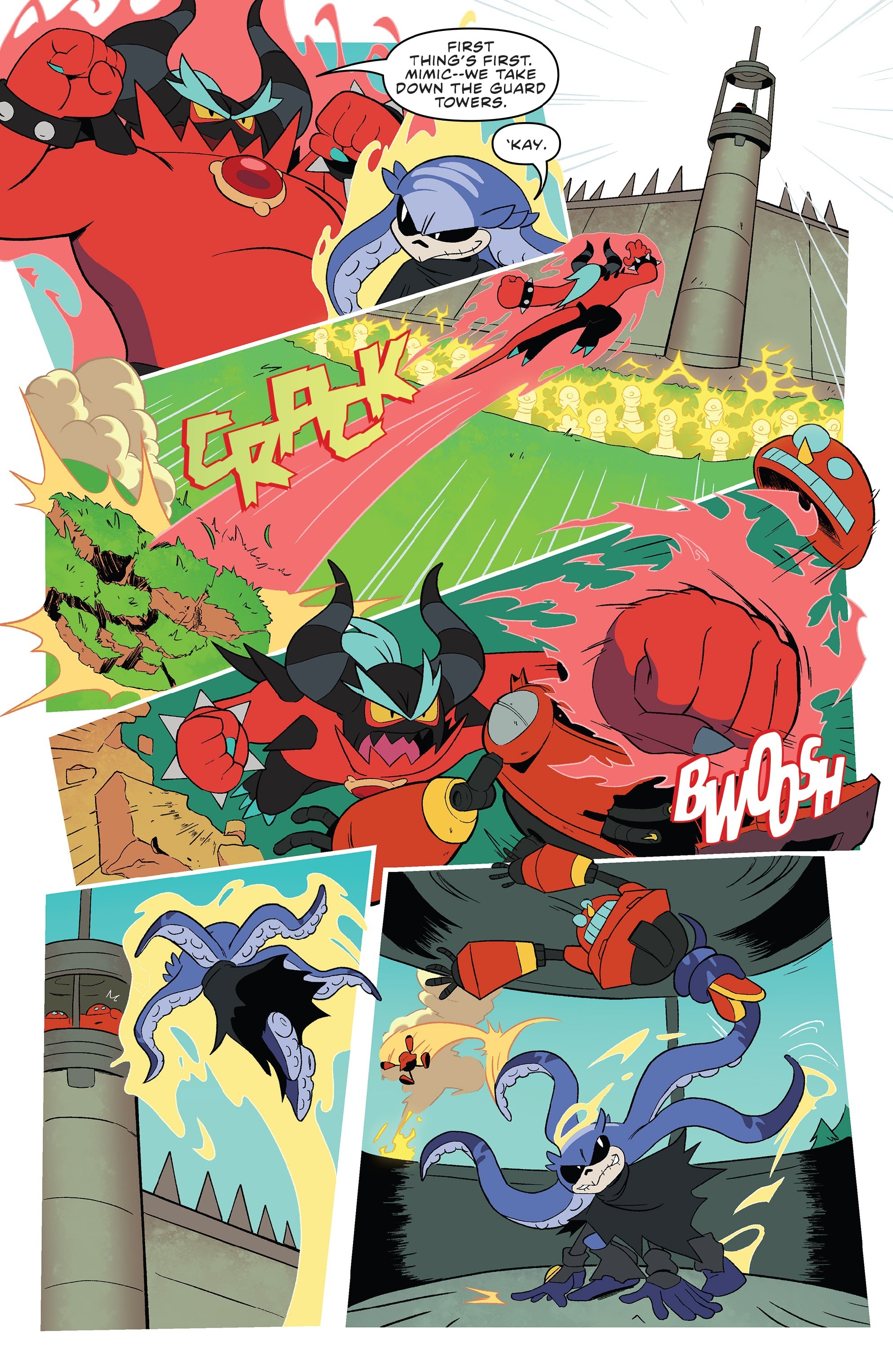Read online Sonic the Hedgehog: Bad Guys comic -  Issue #3 - 13