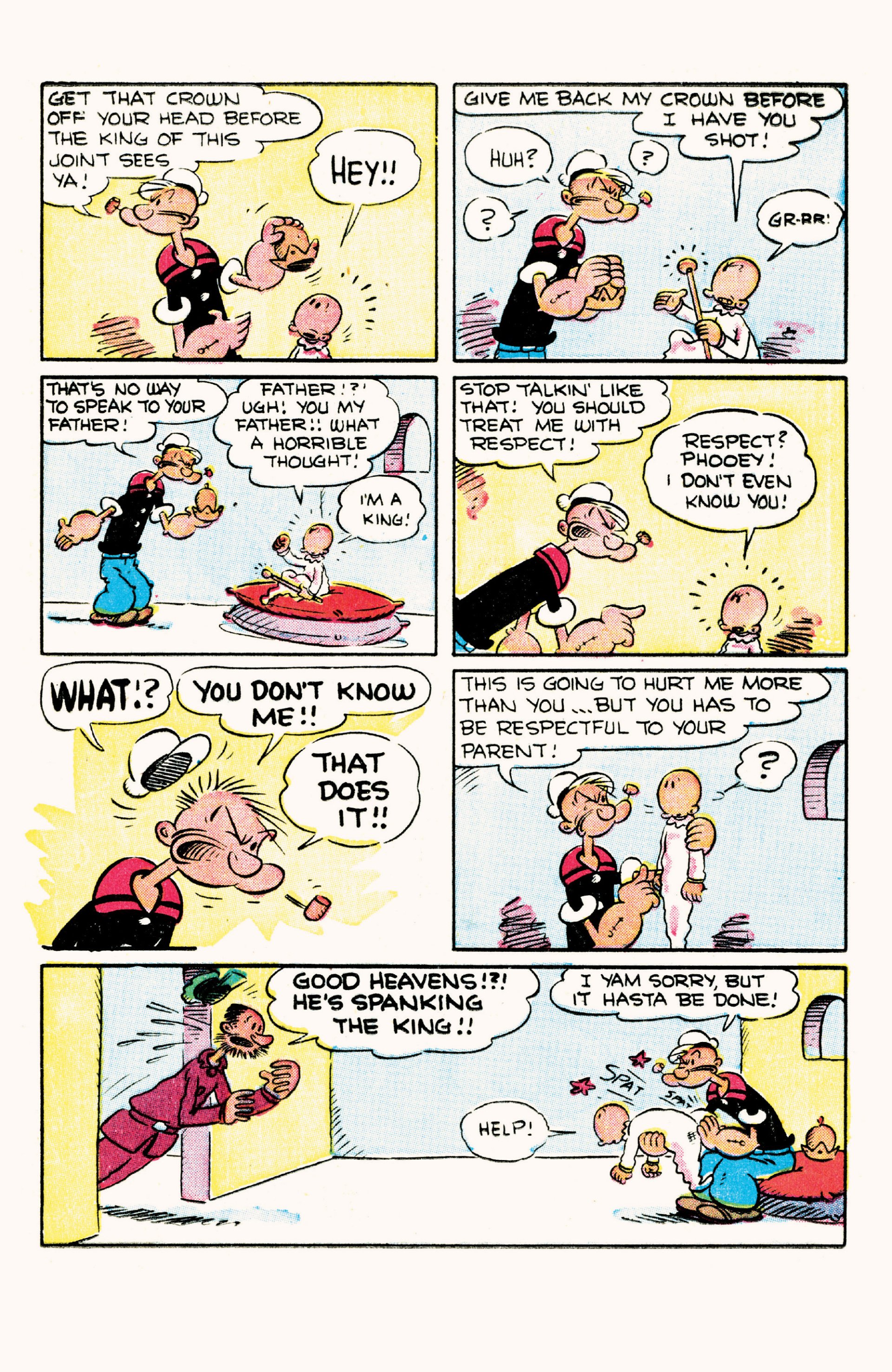 Read online Classic Popeye comic -  Issue #24 - 23