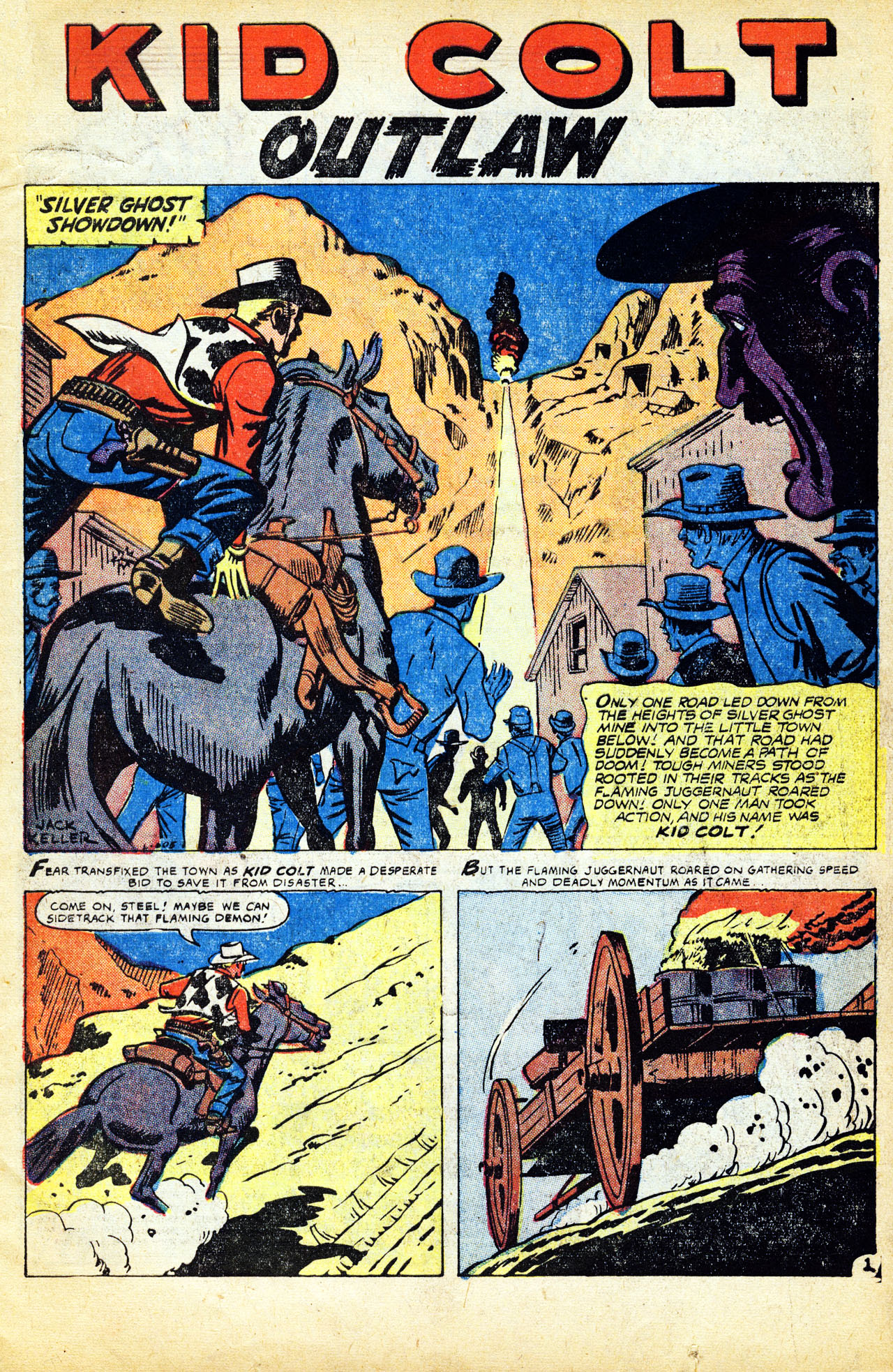 Read online Kid Colt Outlaw comic -  Issue #71 - 3