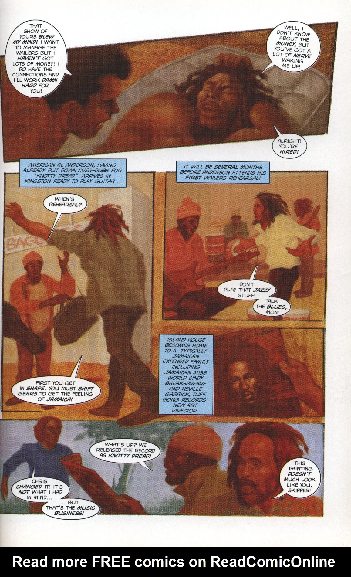 Read online Bob Marley: Tale of the Tuff Gong comic -  Issue #2 - 32