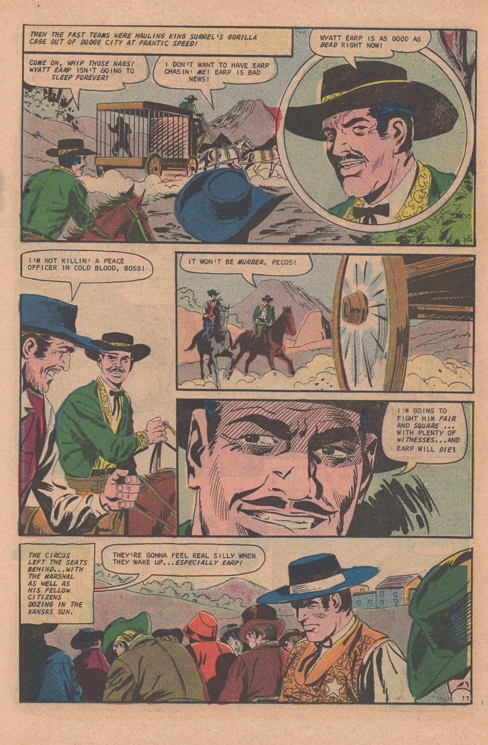 Read online Wyatt Earp Frontier Marshal comic -  Issue #72 - 15