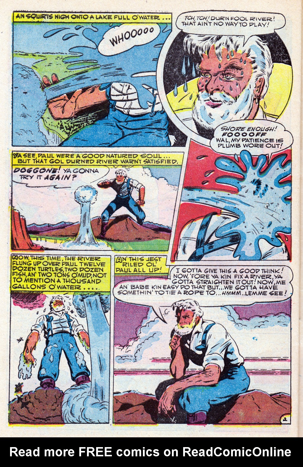 Read online Cowboy Western Comics (1948) comic -  Issue #18 - 32