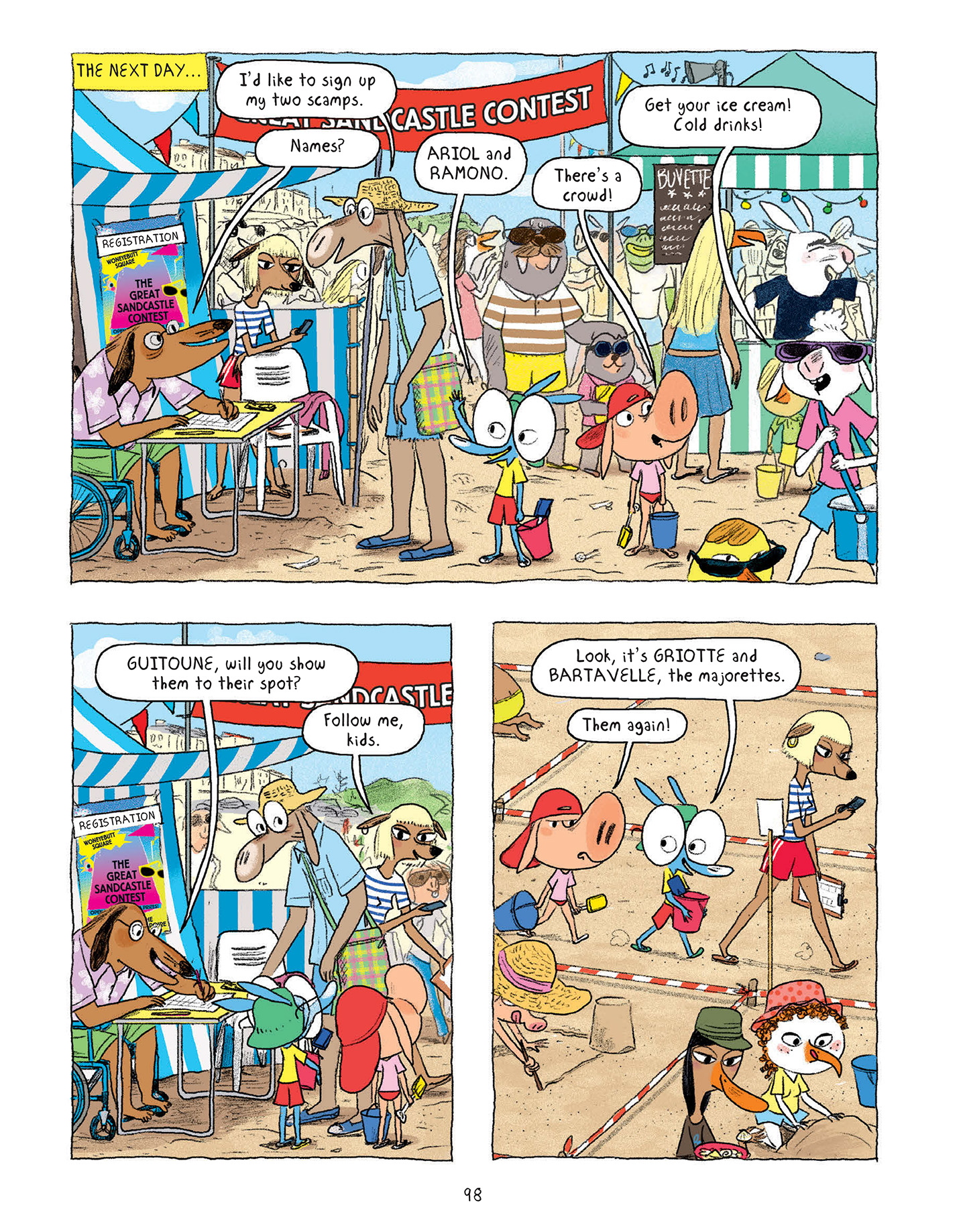 Read online Ariol comic -  Issue # TPB 8 - 100