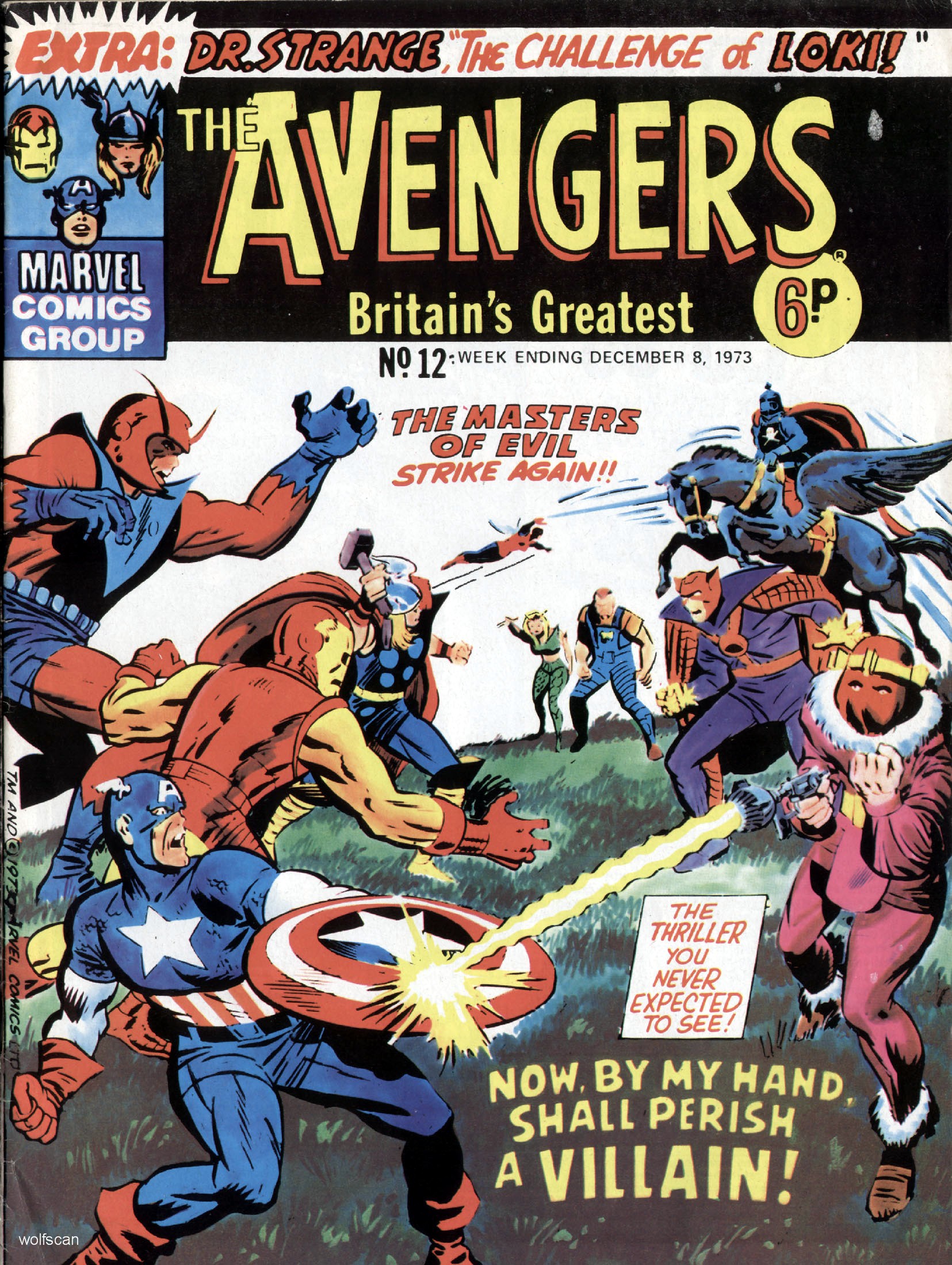 Read online The Avengers (1973) comic -  Issue #12 - 1
