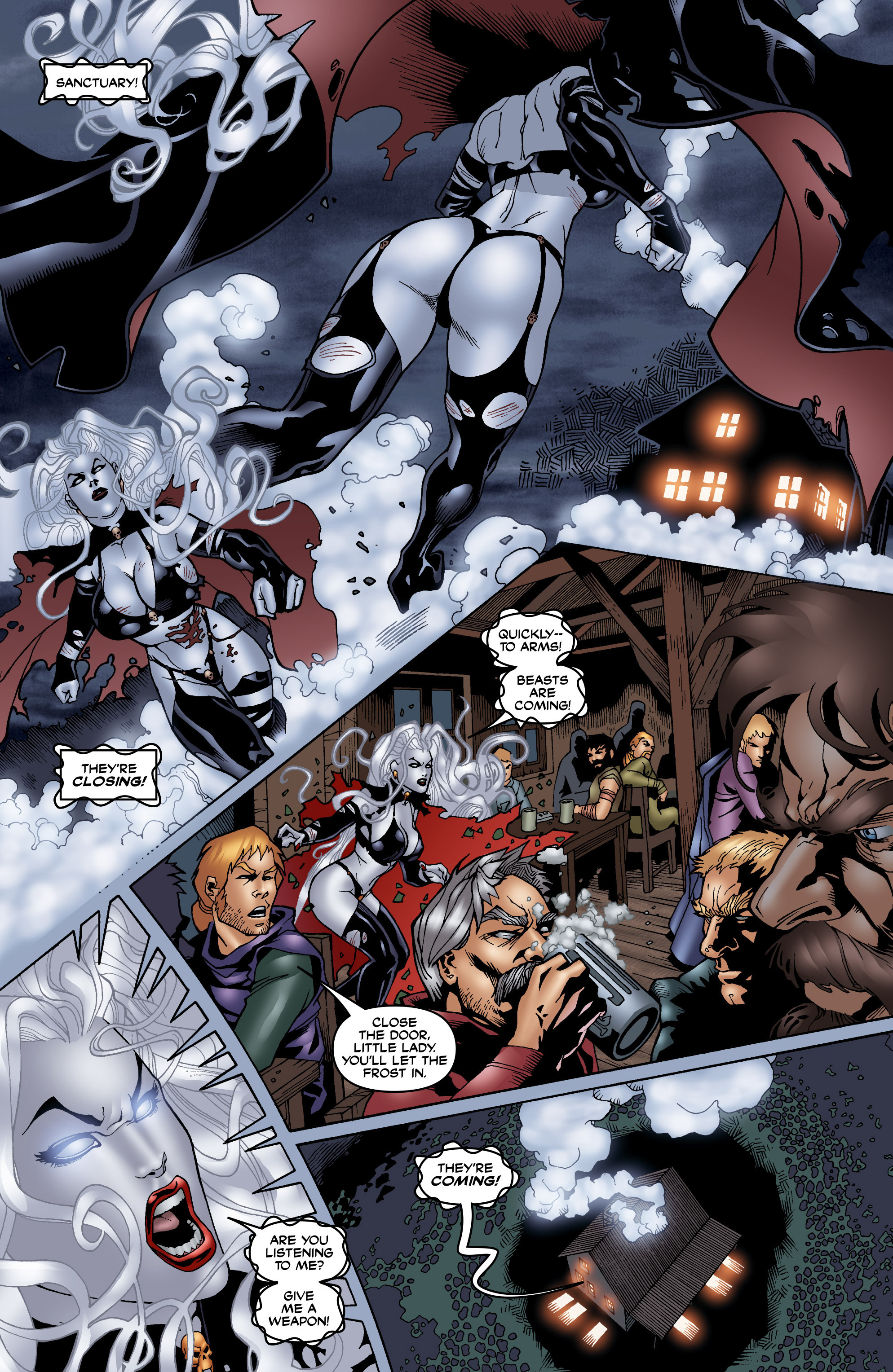 Read online Lady Death Origins comic -  Issue #5 - 23