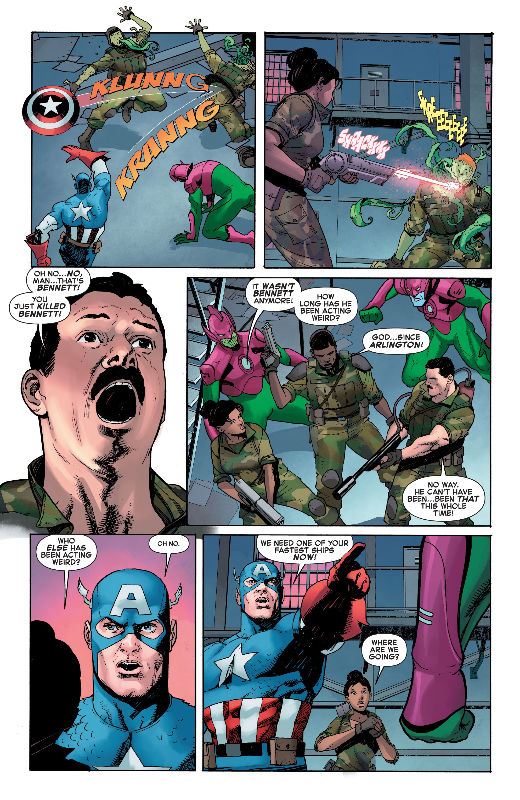 Read online Empyre: Captain America & The Avengers comic -  Issue # TPB - 35