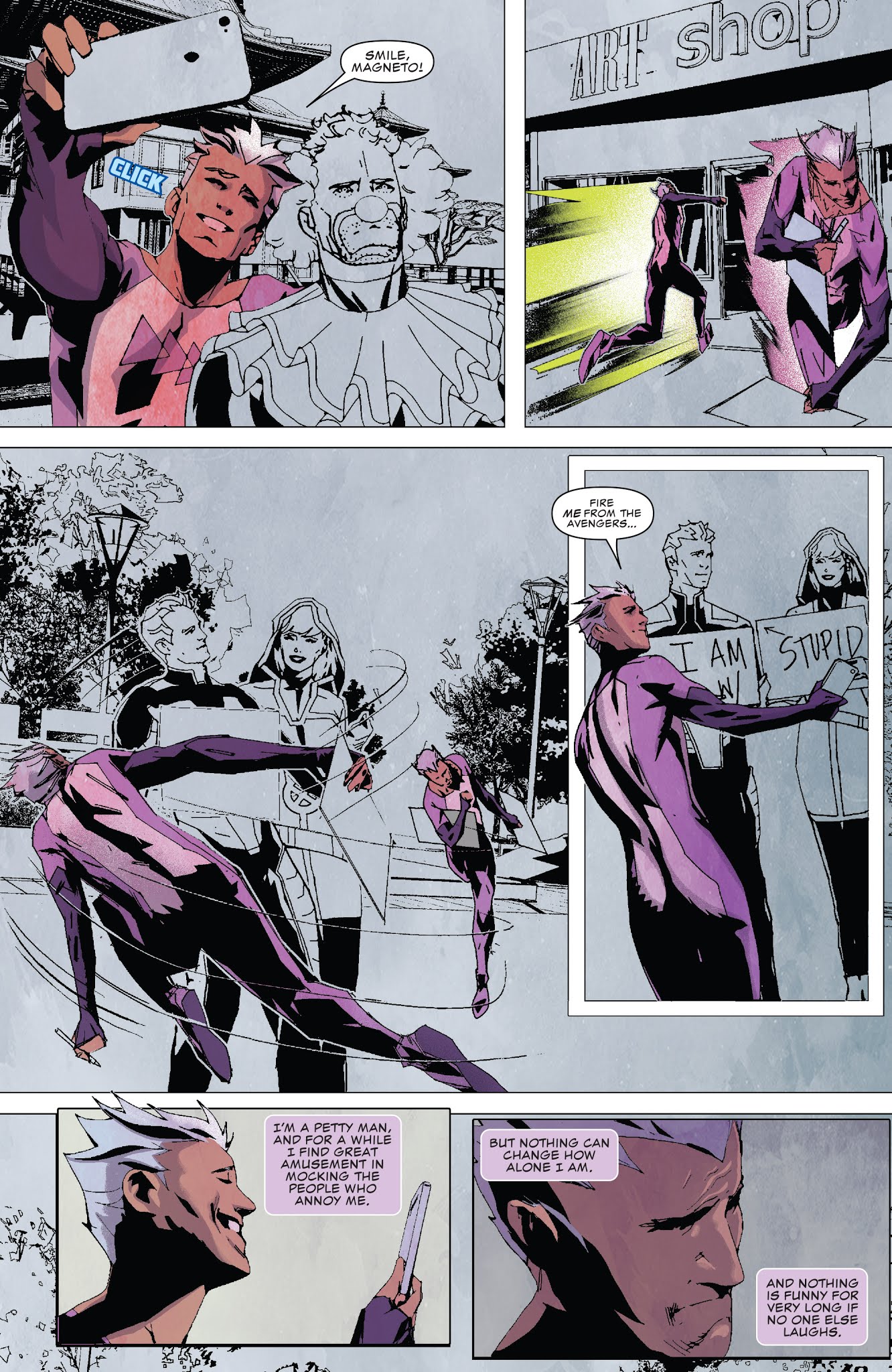 Read online Quicksilver: No Surrender comic -  Issue #1 - 9