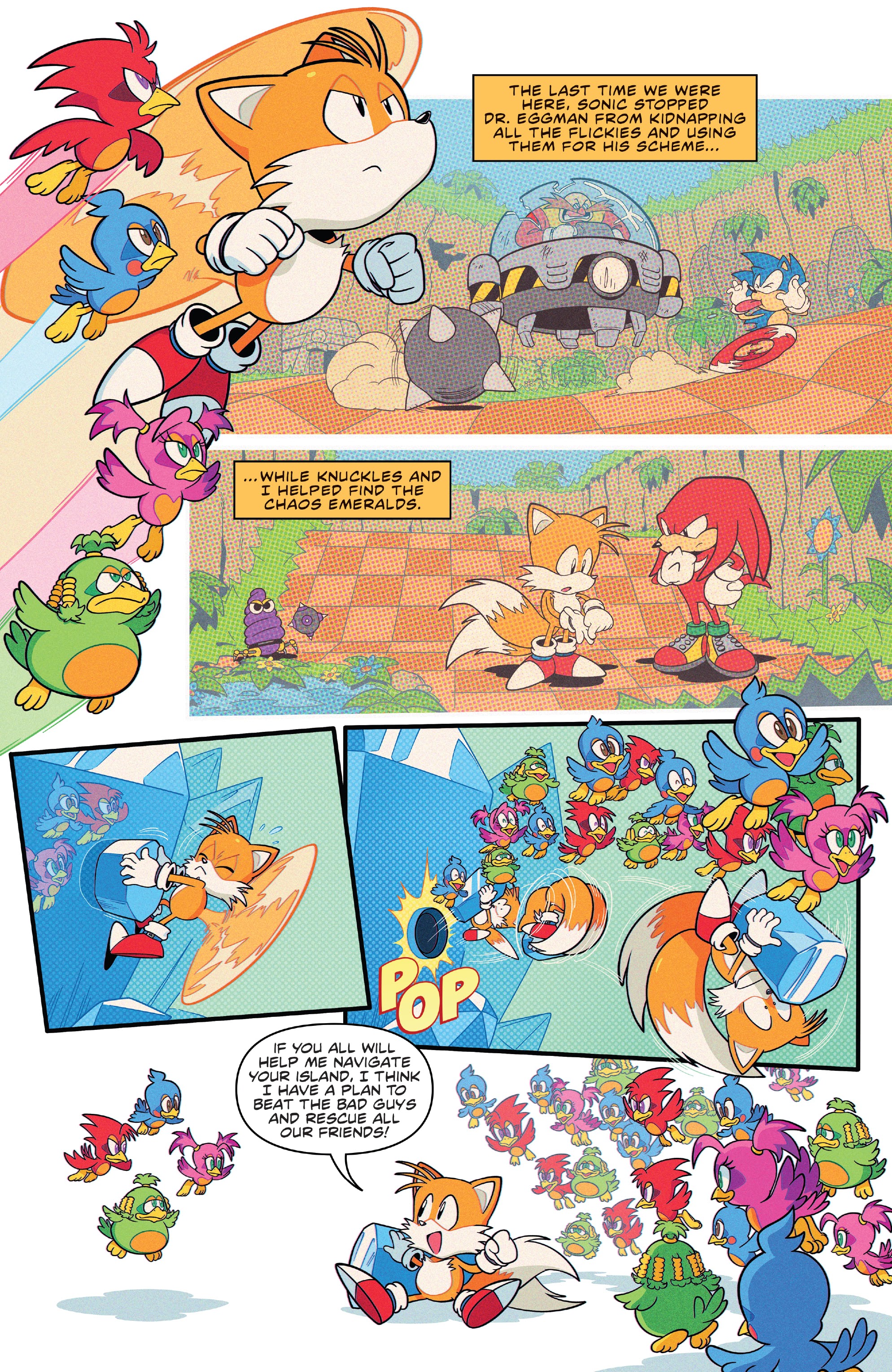 Read online Sonic The Hedgehog: Tails' 30th Anniversary Special comic -  Issue # Full - 10