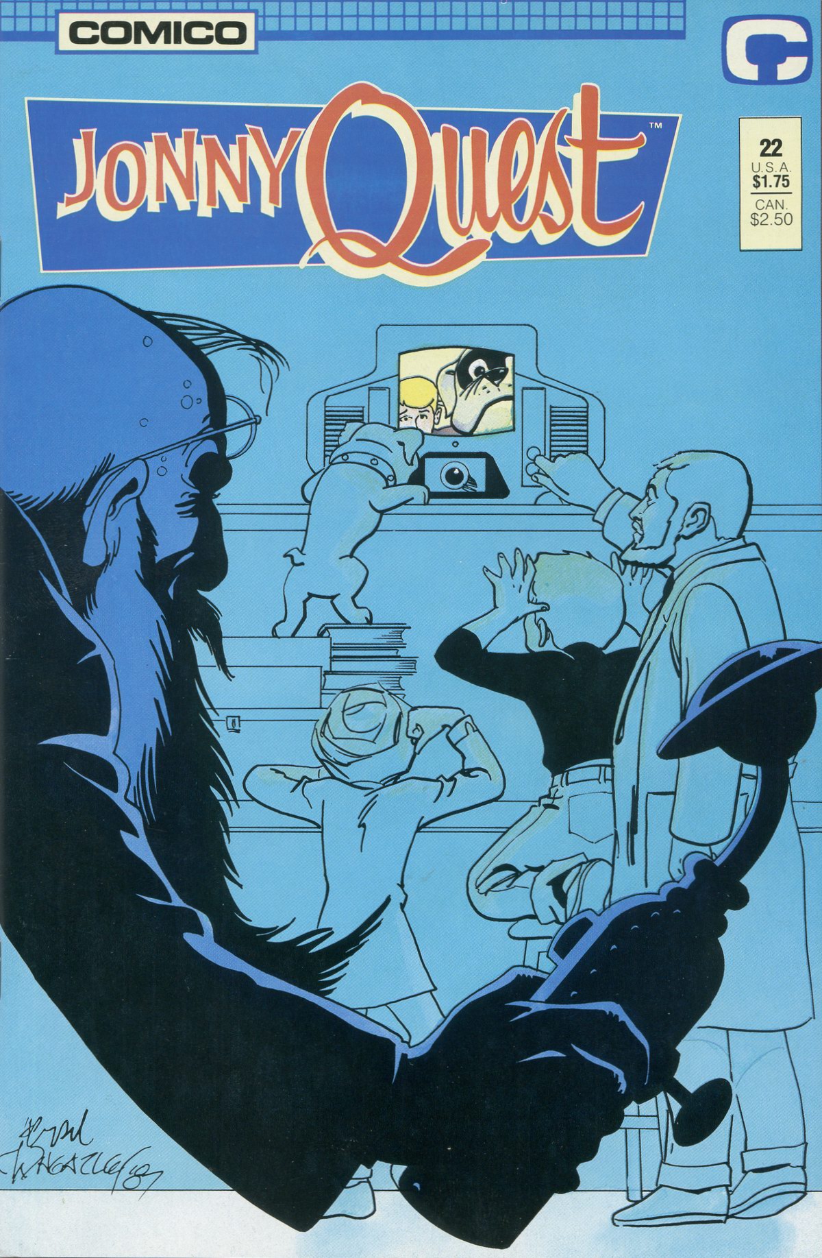 Read online Jonny Quest comic -  Issue #22 - 1