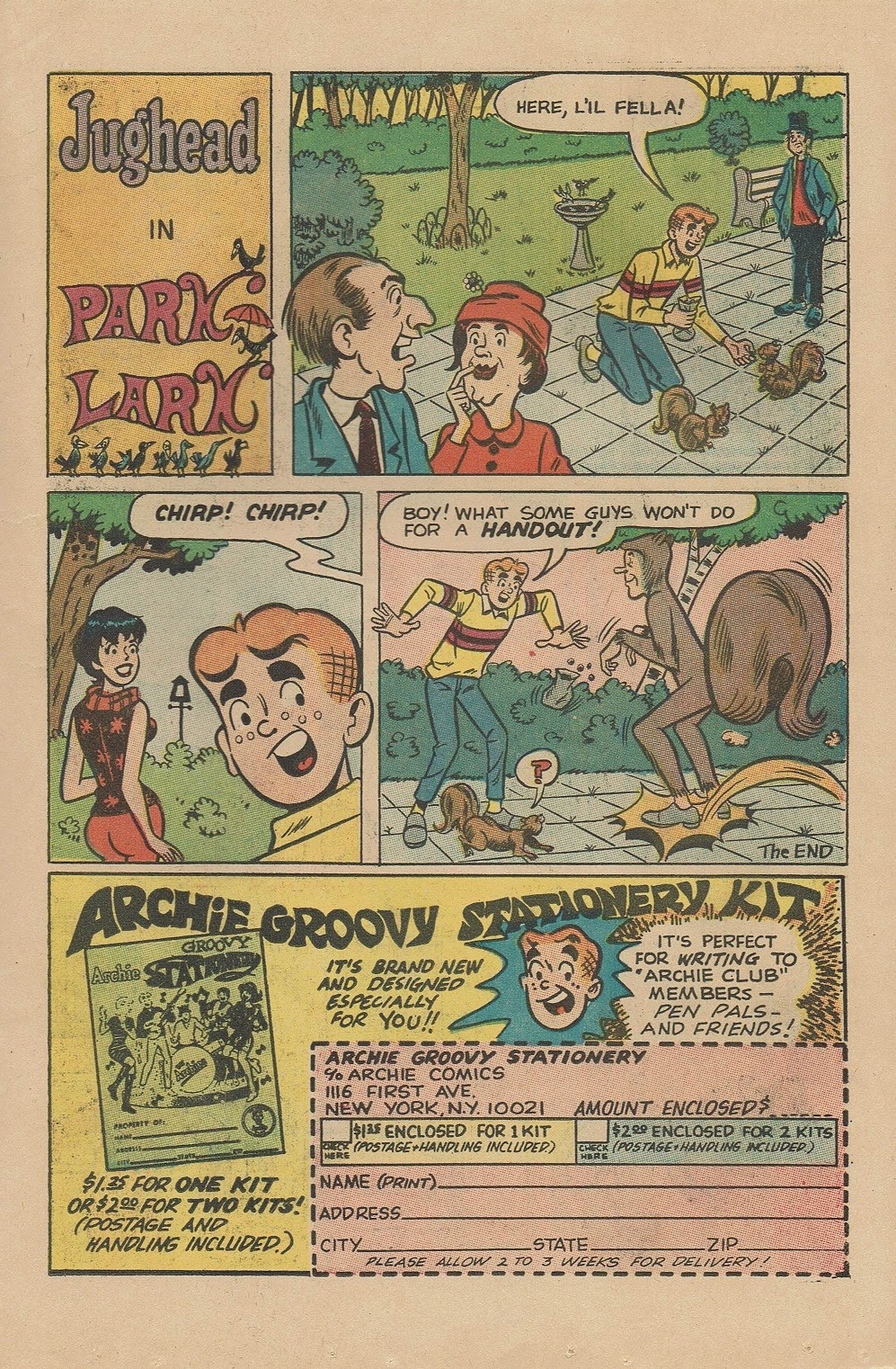 Read online Jughead's Jokes comic -  Issue #6 - 15