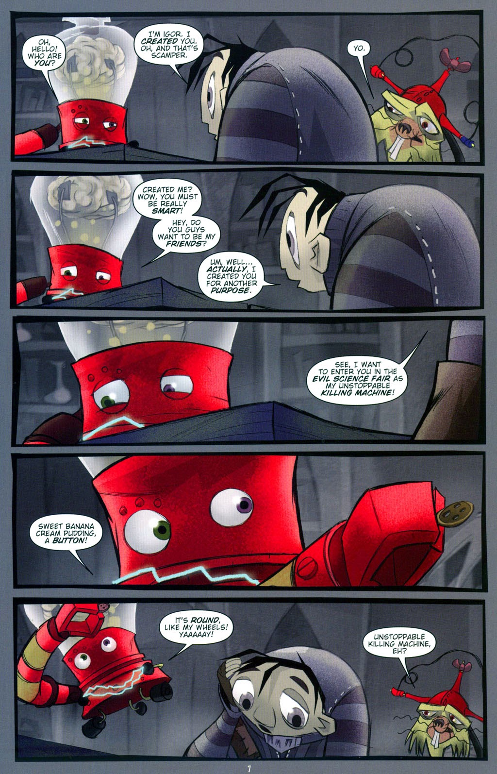 Read online Igor Movie Prequel comic -  Issue #2 - 9