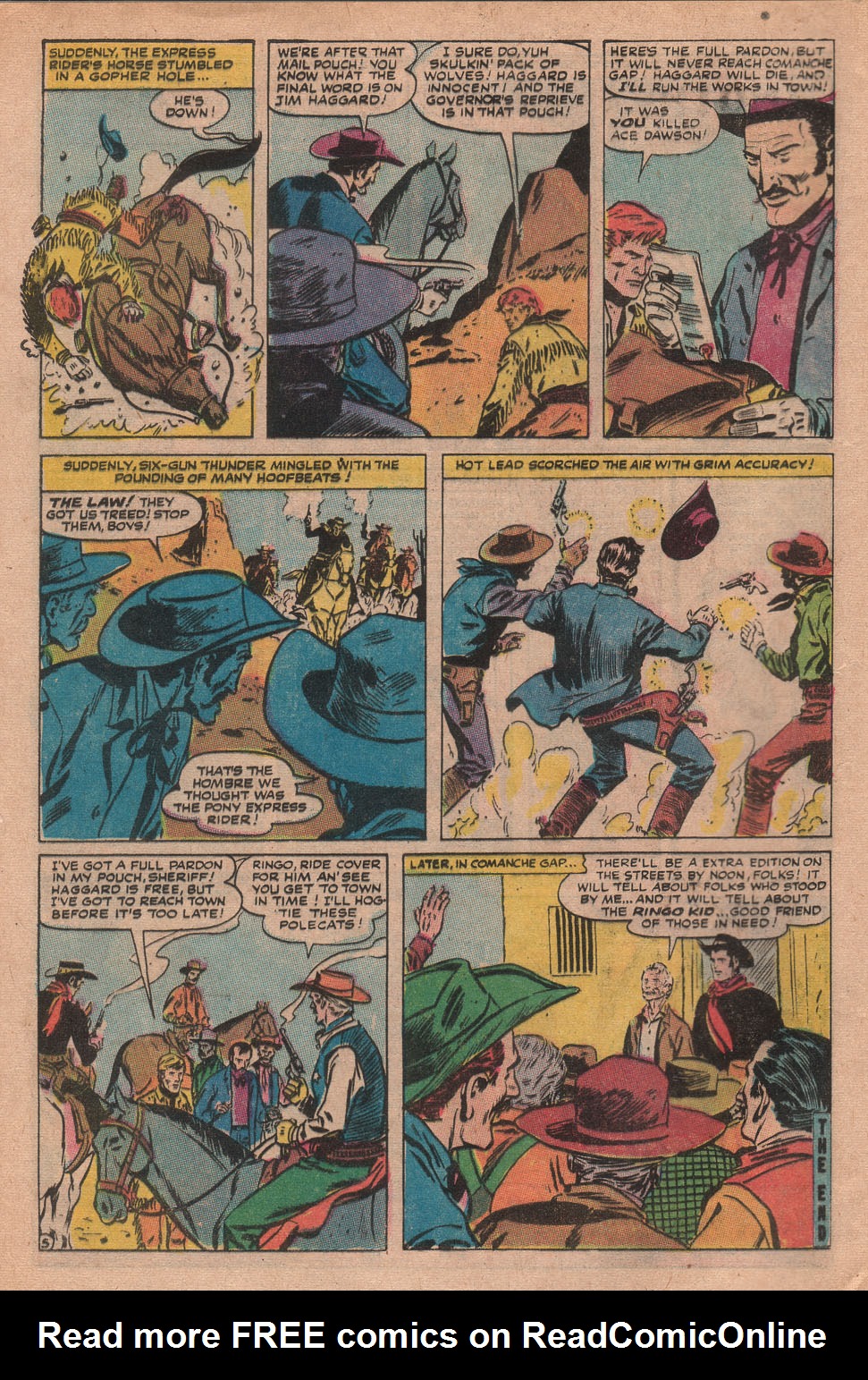 Read online Ringo Kid (1970) comic -  Issue #8 - 8