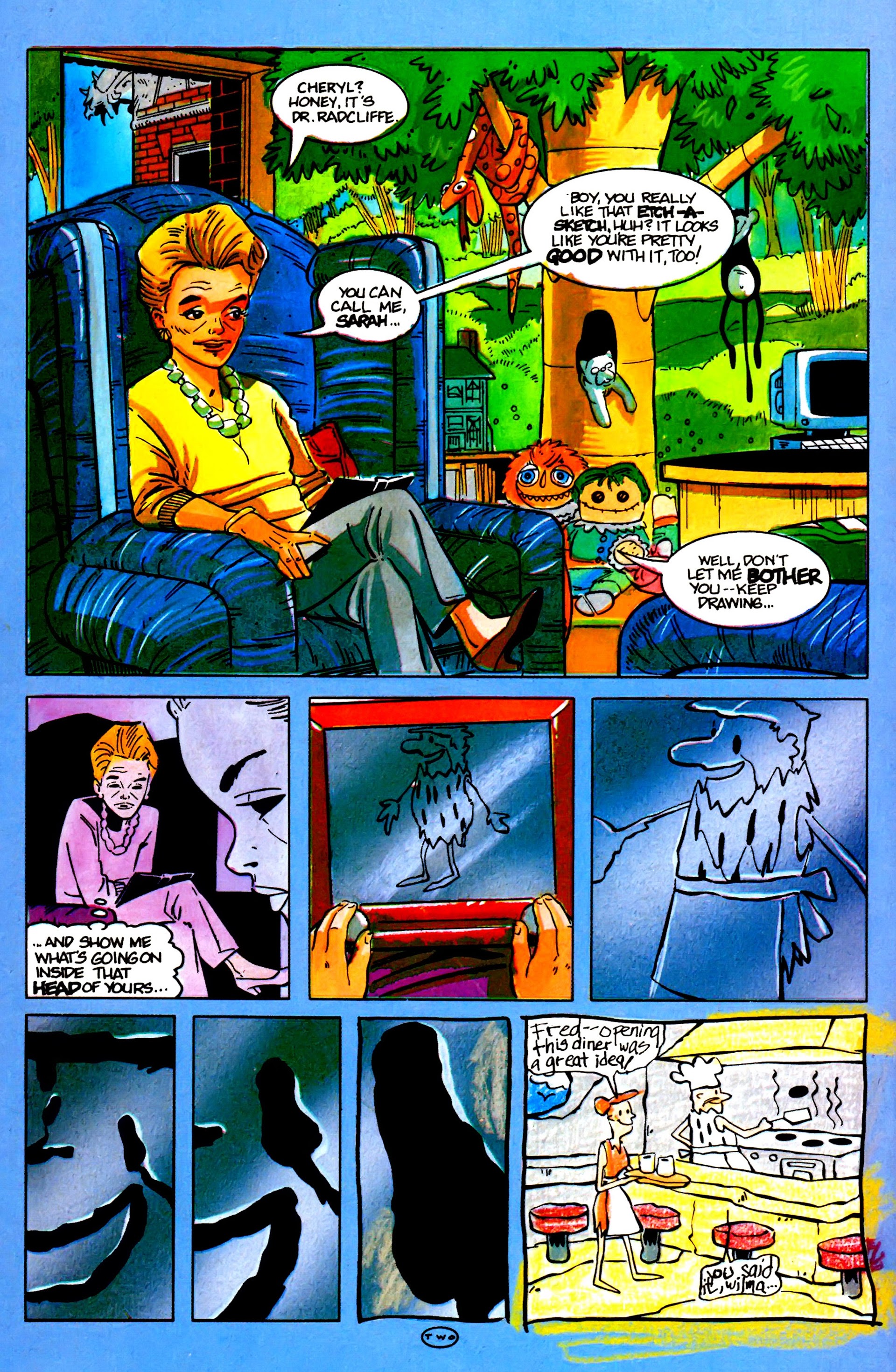 Read online Fright Night (1988) comic -  Issue #7 - 28
