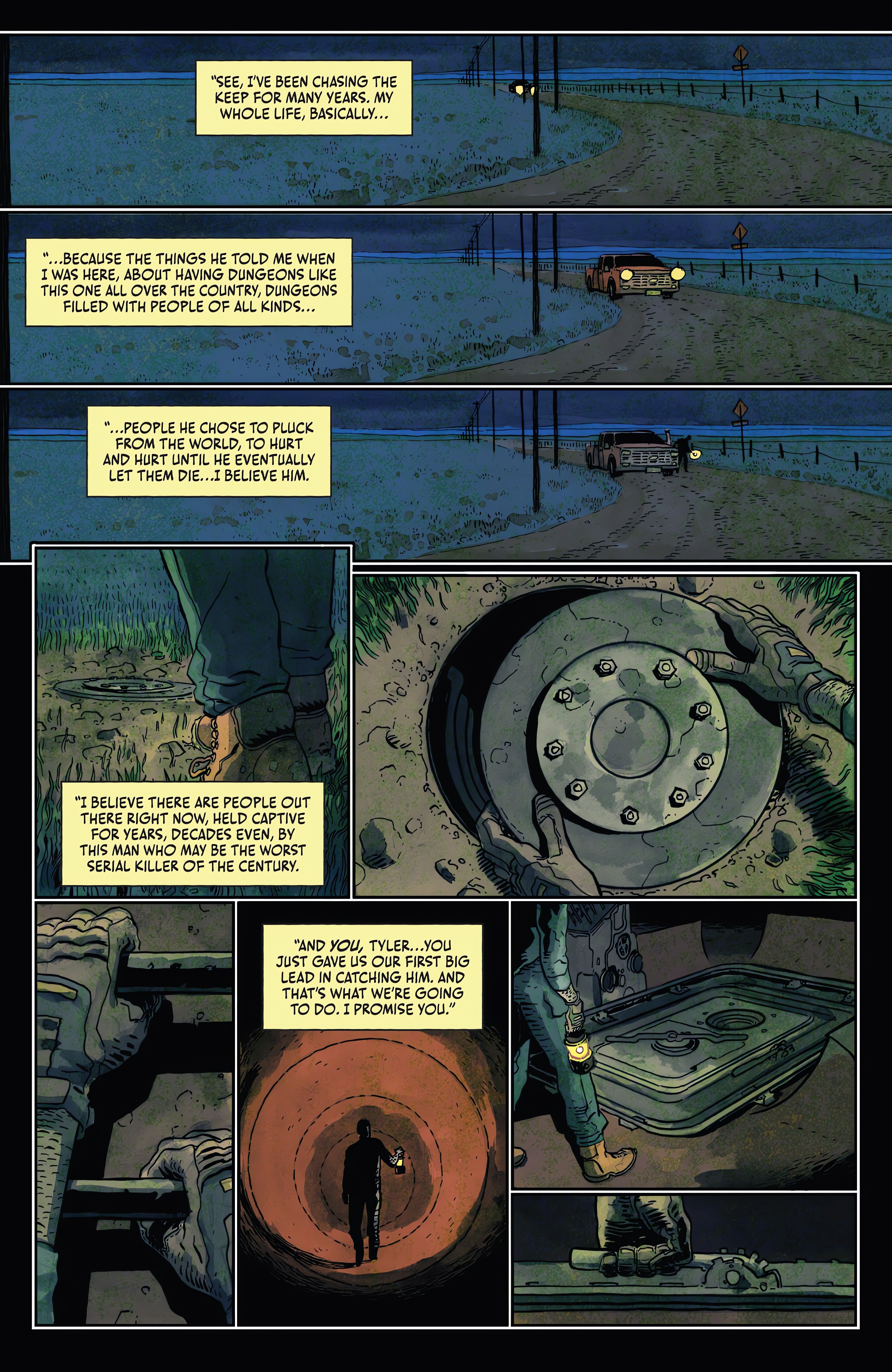 Read online Dark Spaces: Dungeon comic -  Issue #1 - 24