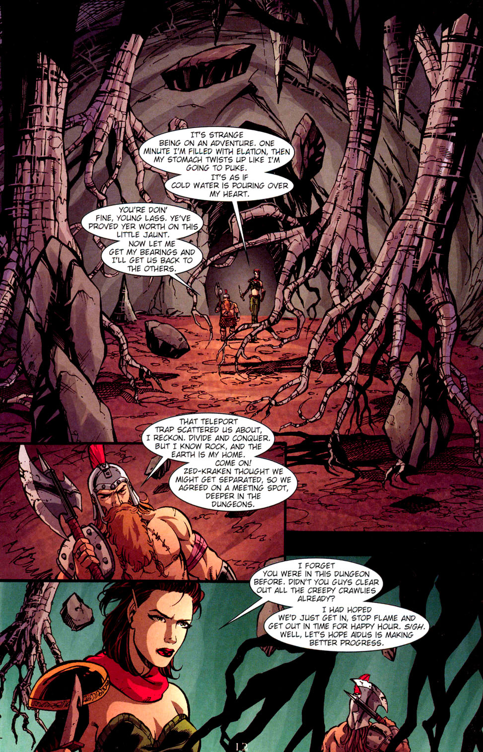 Read online Dungeons & Dragons: Tempests Gate comic -  Issue #4 - 14