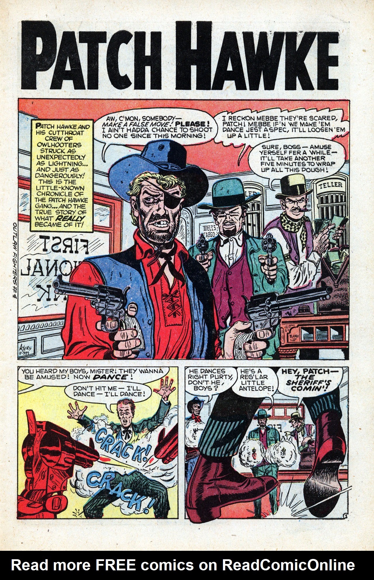 Read online Outlaw Fighters comic -  Issue #4 - 3