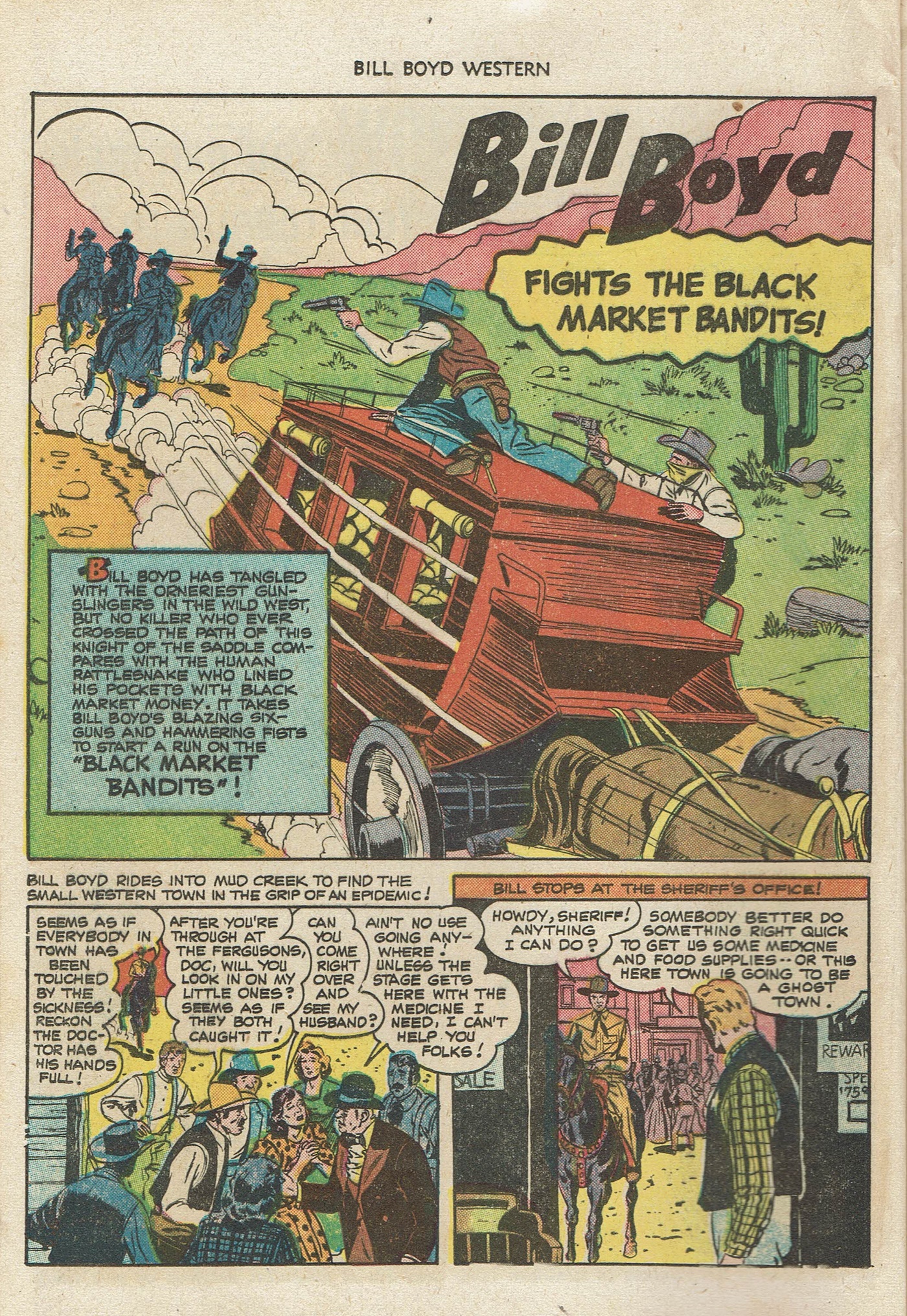 Read online Bill Boyd Western comic -  Issue #13 - 16