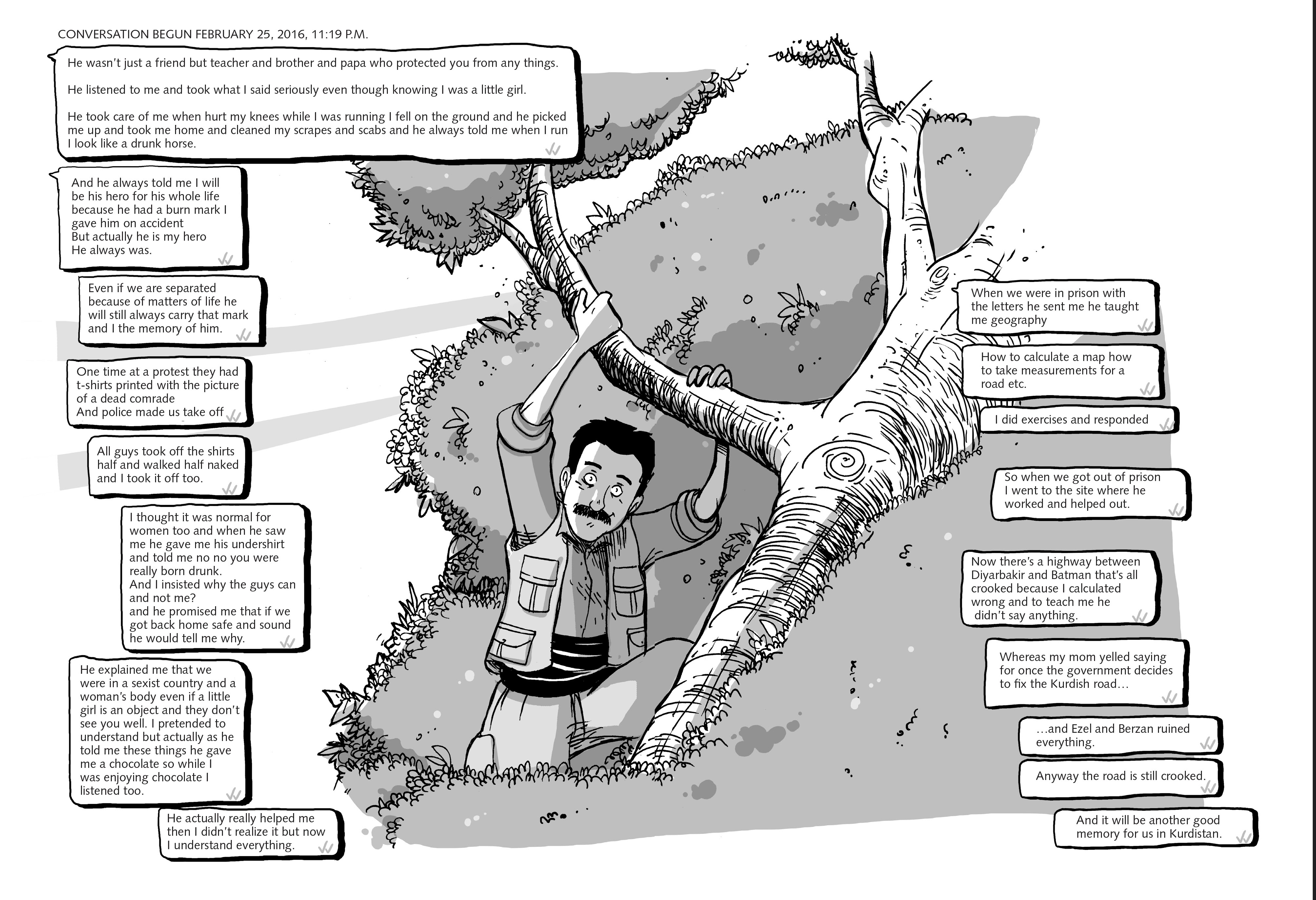 Read online Kobane Calling: Greetings From Northern Syria comic -  Issue # TPB (Part 3) - 64