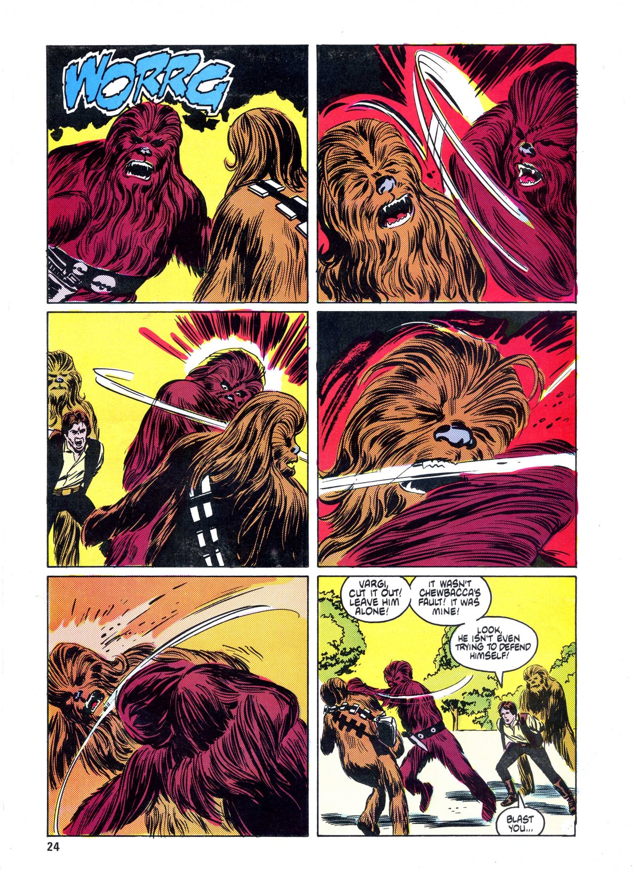 Read online Return of the Jedi comic -  Issue #83 - 24