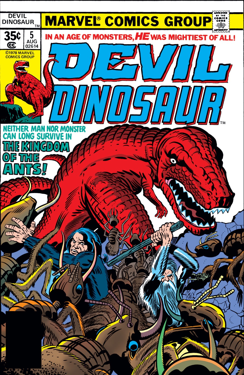 Read online Devil Dinosaur comic -  Issue #5 - 1