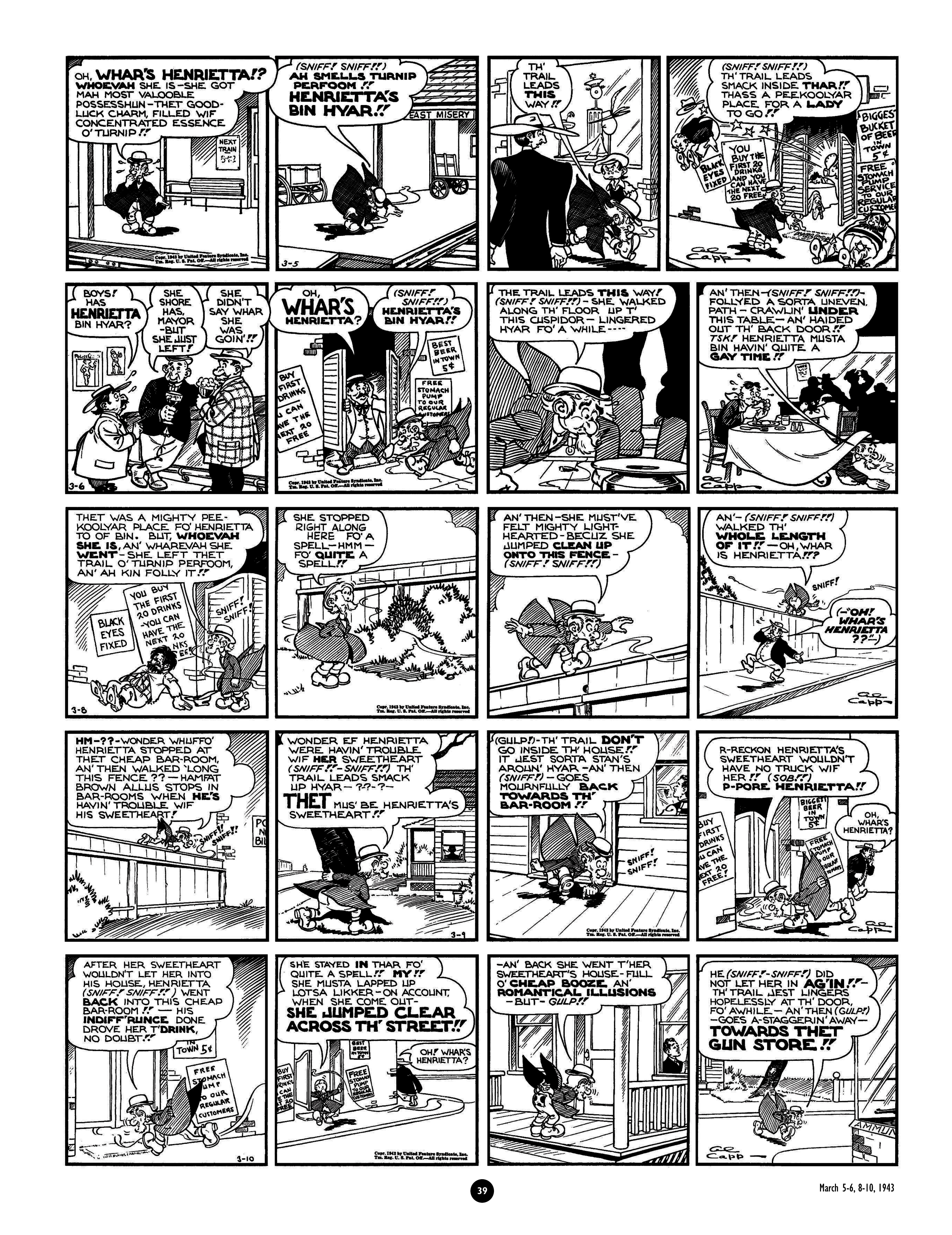 Read online Al Capp's Li'l Abner Complete Daily & Color Sunday Comics comic -  Issue # TPB 5 (Part 1) - 40