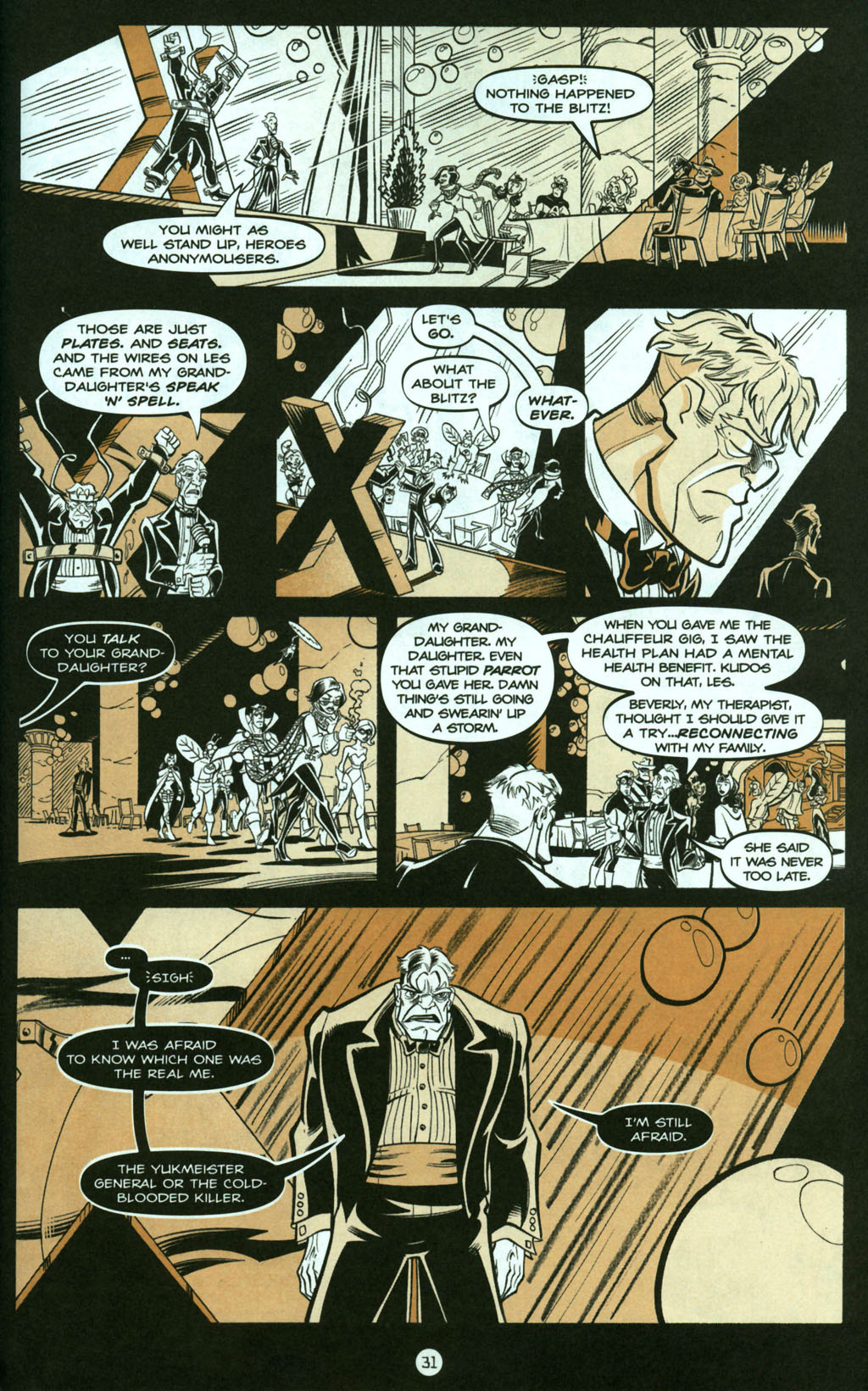 Read online Heroes Anonymous comic -  Issue #6 - 33