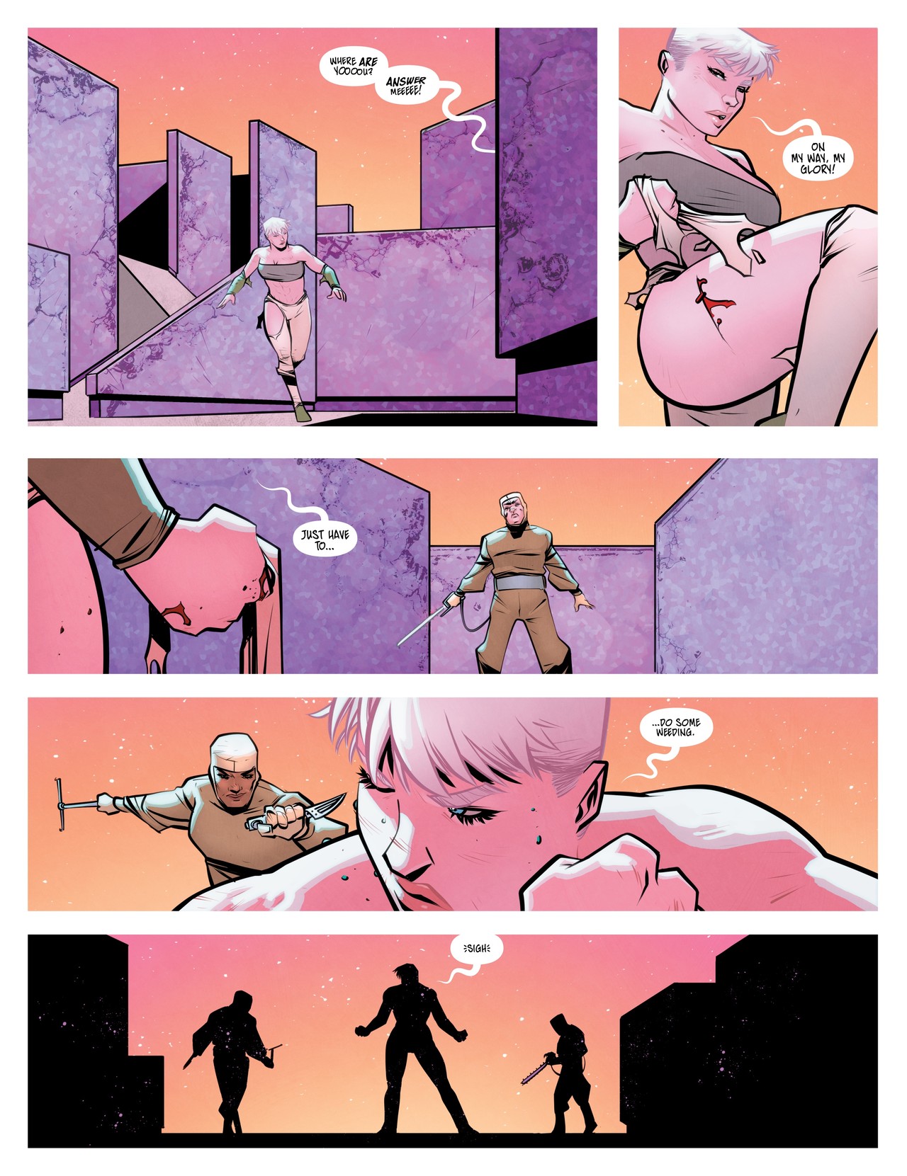 Read online The Forged comic -  Issue #6 - 32