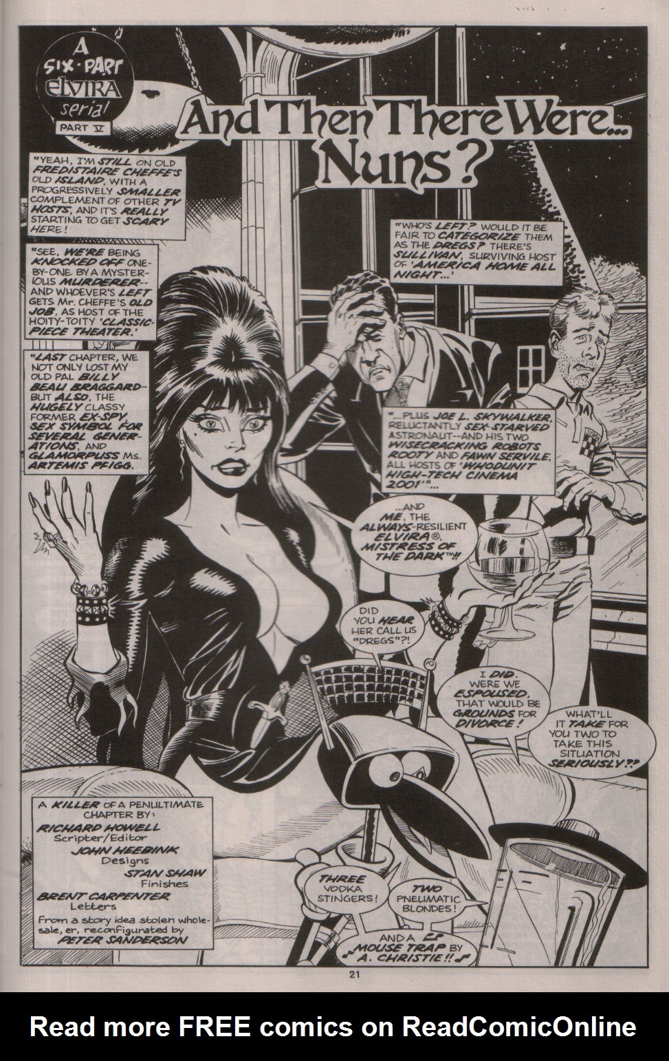 Read online Elvira, Mistress of the Dark comic -  Issue #22 - 19