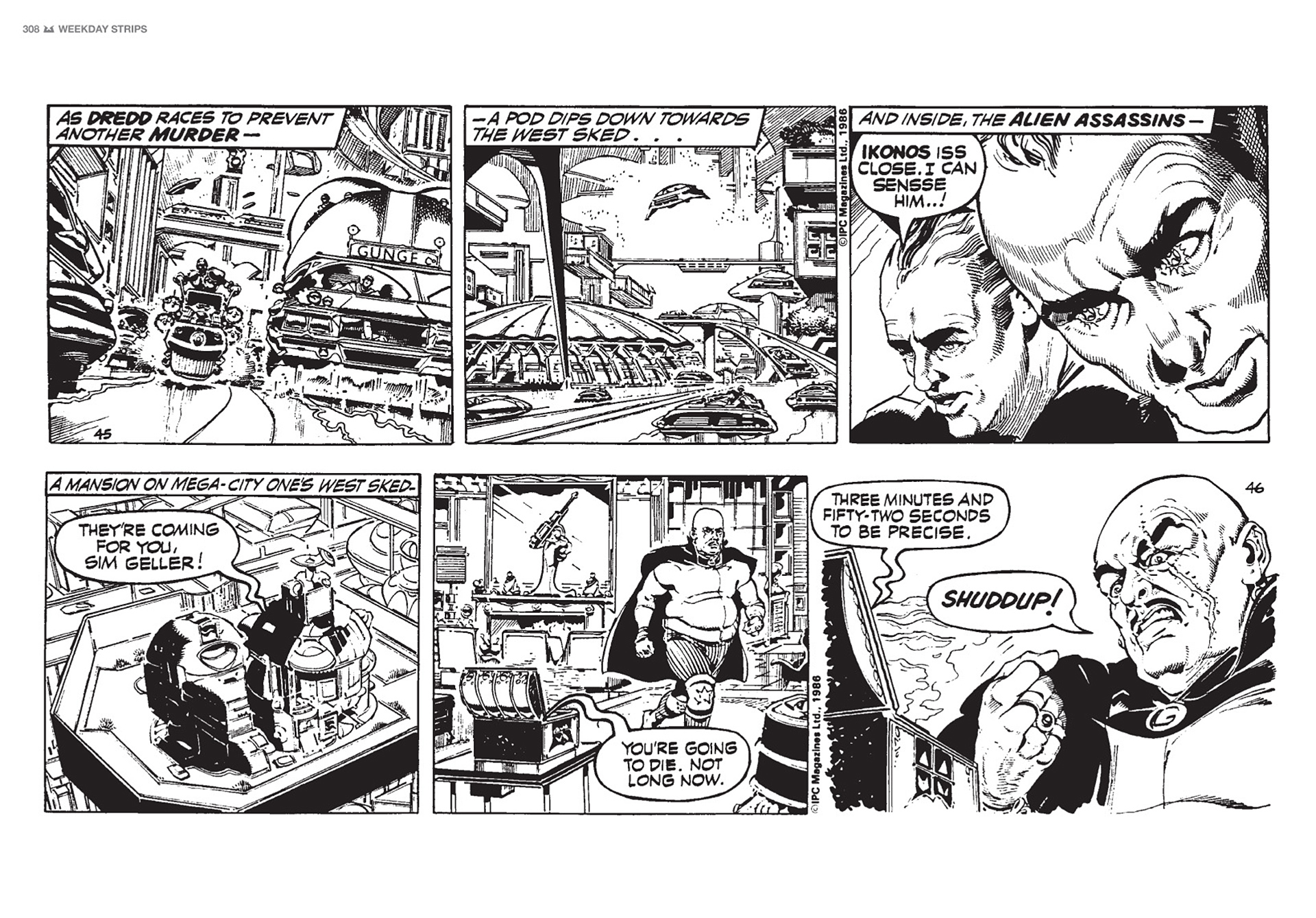 Read online Judge Dredd: The Daily Dredds comic -  Issue # TPB 1 - 311