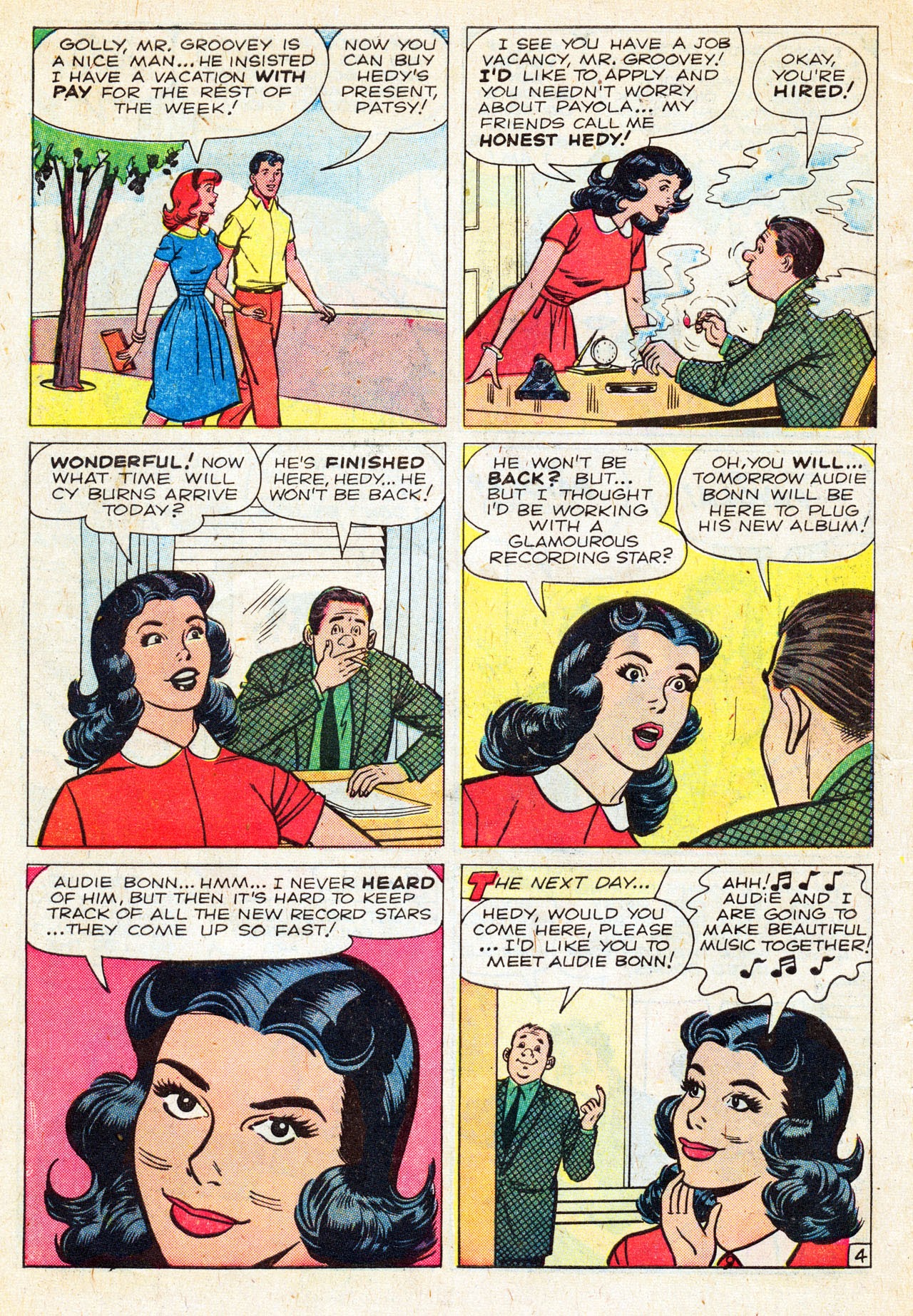 Read online Patsy and Hedy comic -  Issue #73 - 6