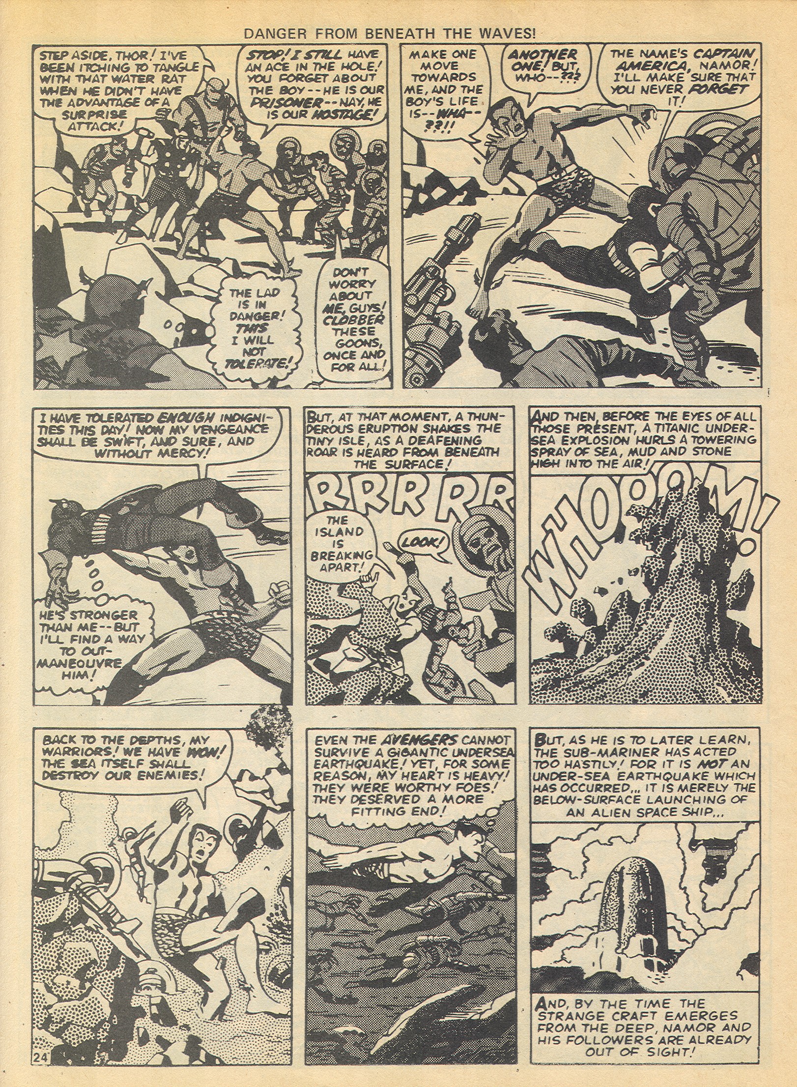 Read online The Avengers (1973) comic -  Issue #1 - 24