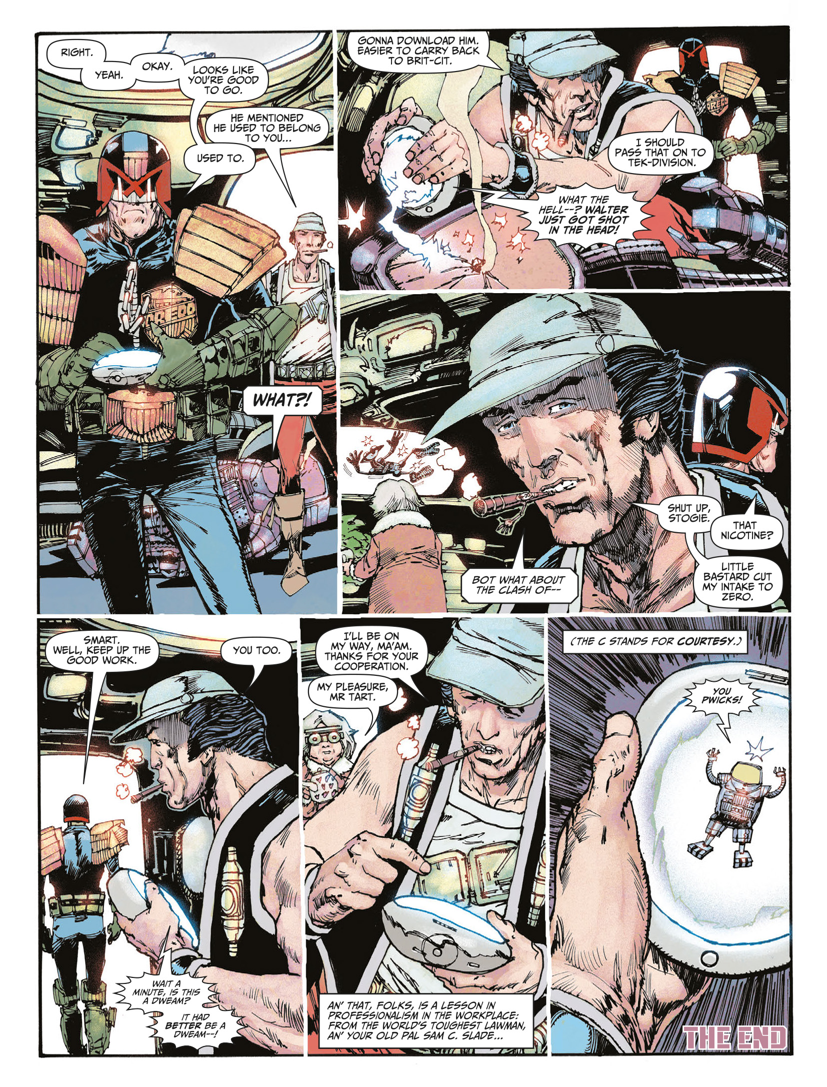 Read online 2000 AD comic -  Issue #2351 - 30