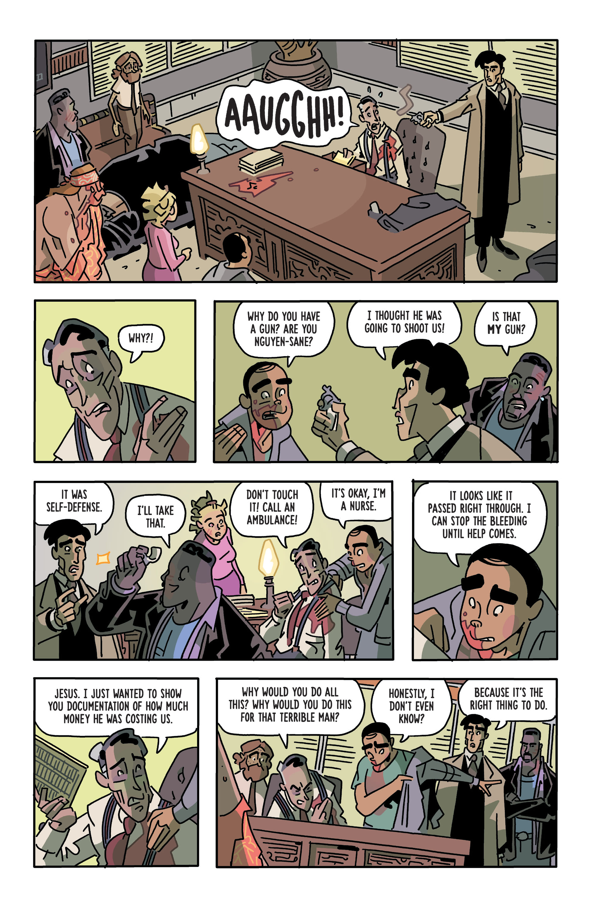 Read online The Six Sidekicks of Trigger Keaton comic -  Issue #6 - 18