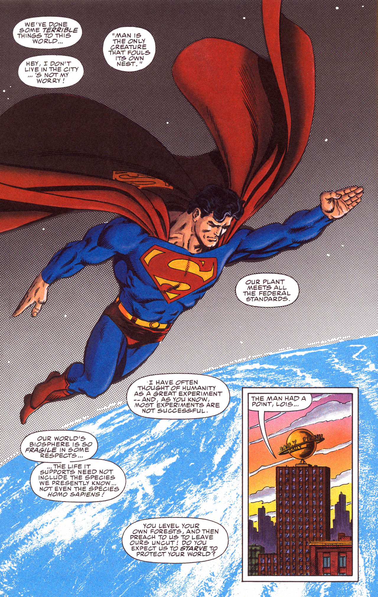 Read online Superman For Earth comic -  Issue # Full - 26