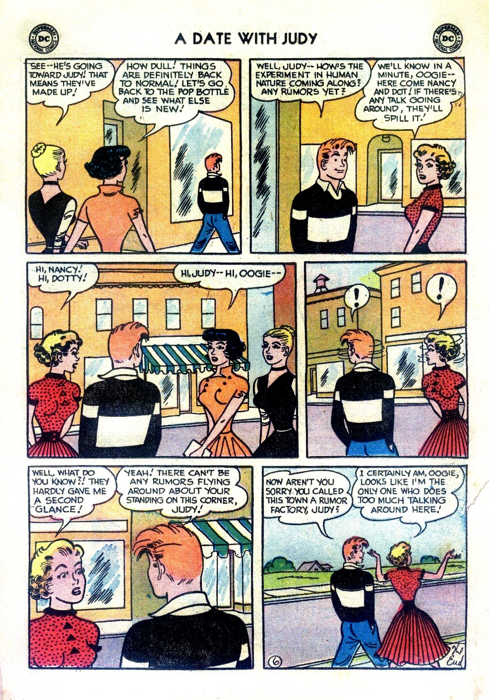 Read online A Date with Judy comic -  Issue #59 - 15