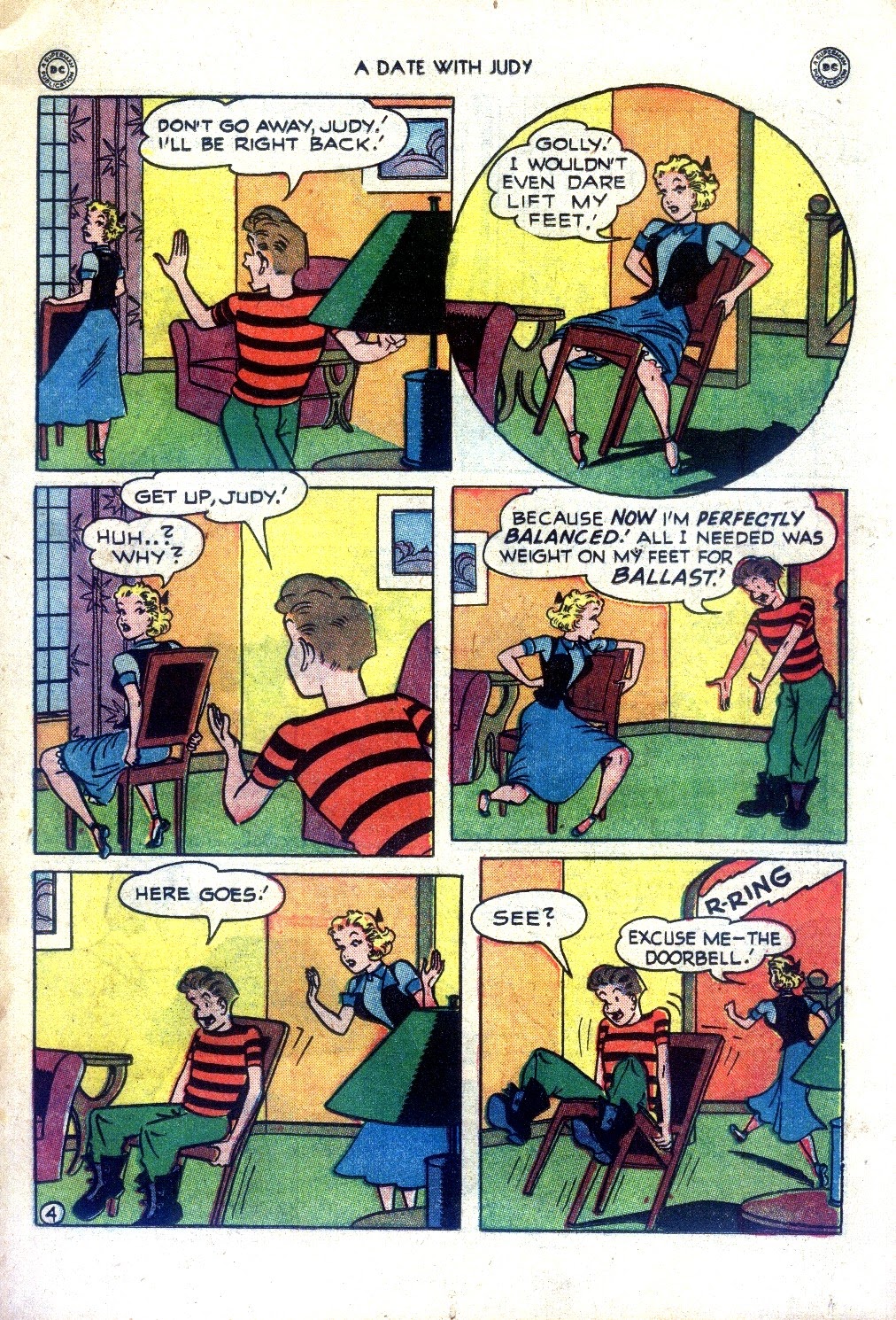 Read online A Date with Judy comic -  Issue #13 - 33