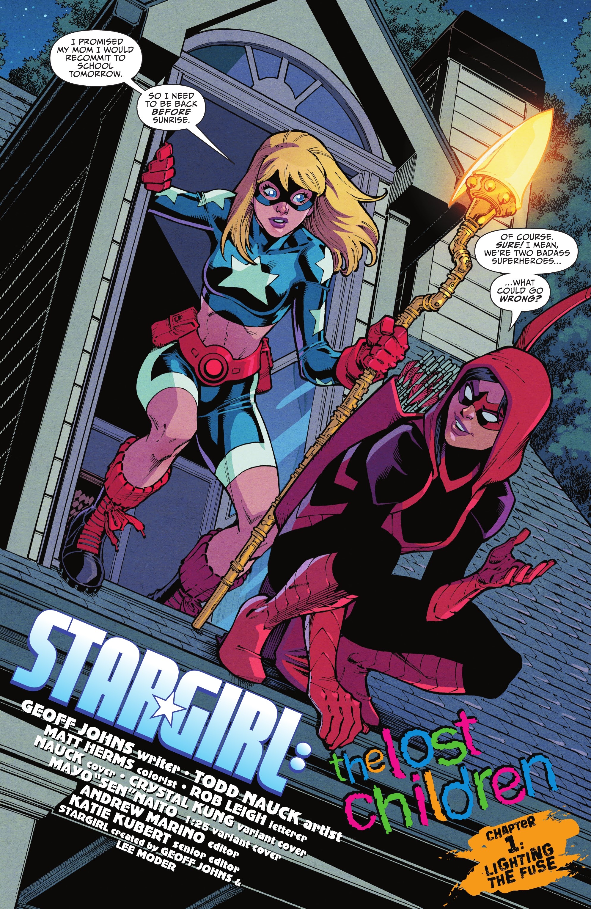 Read online Stargirl: The Lost Children comic -  Issue #1 - 14