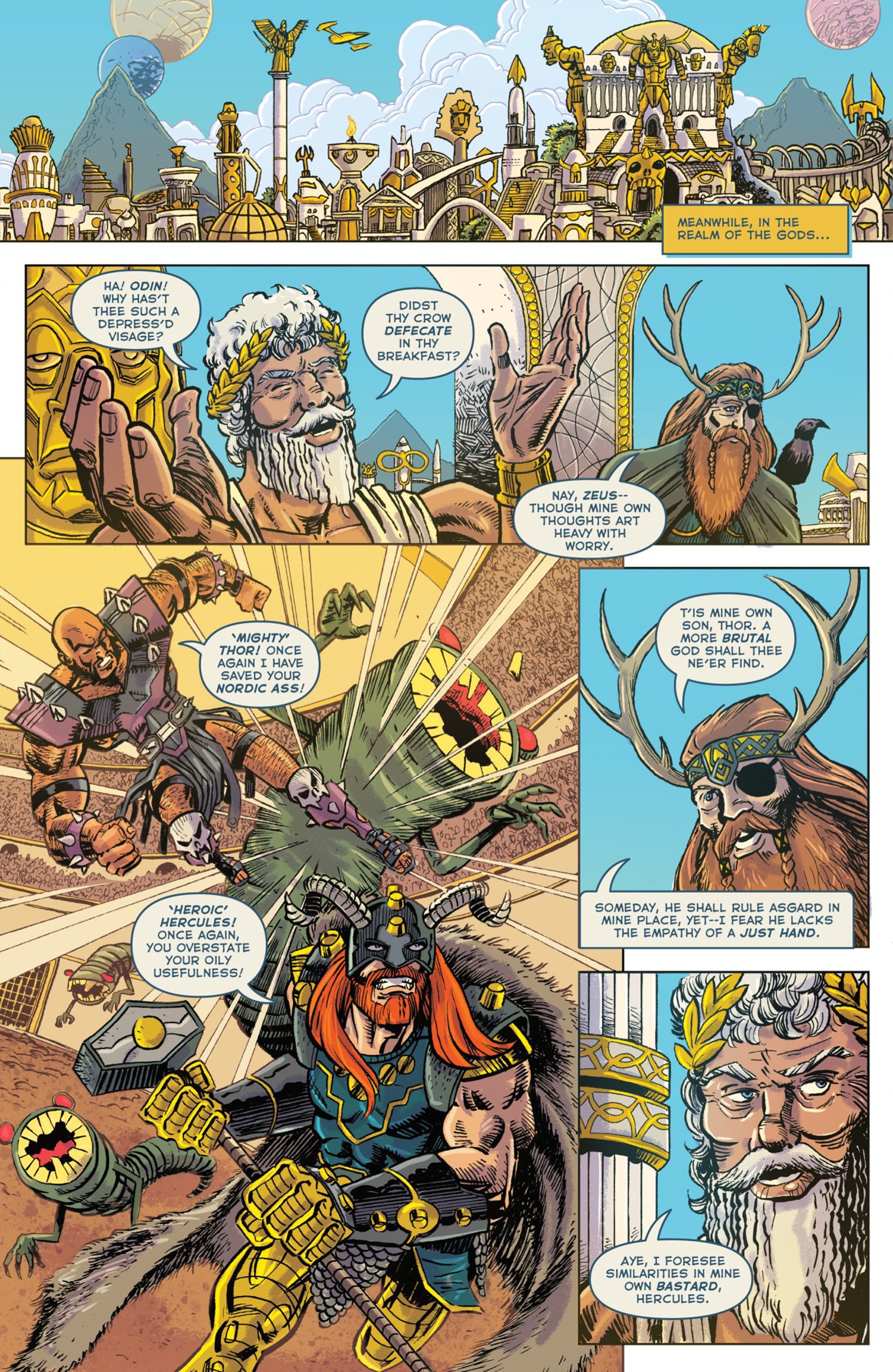 Read online Gods of Brutality comic -  Issue # TPB - 14