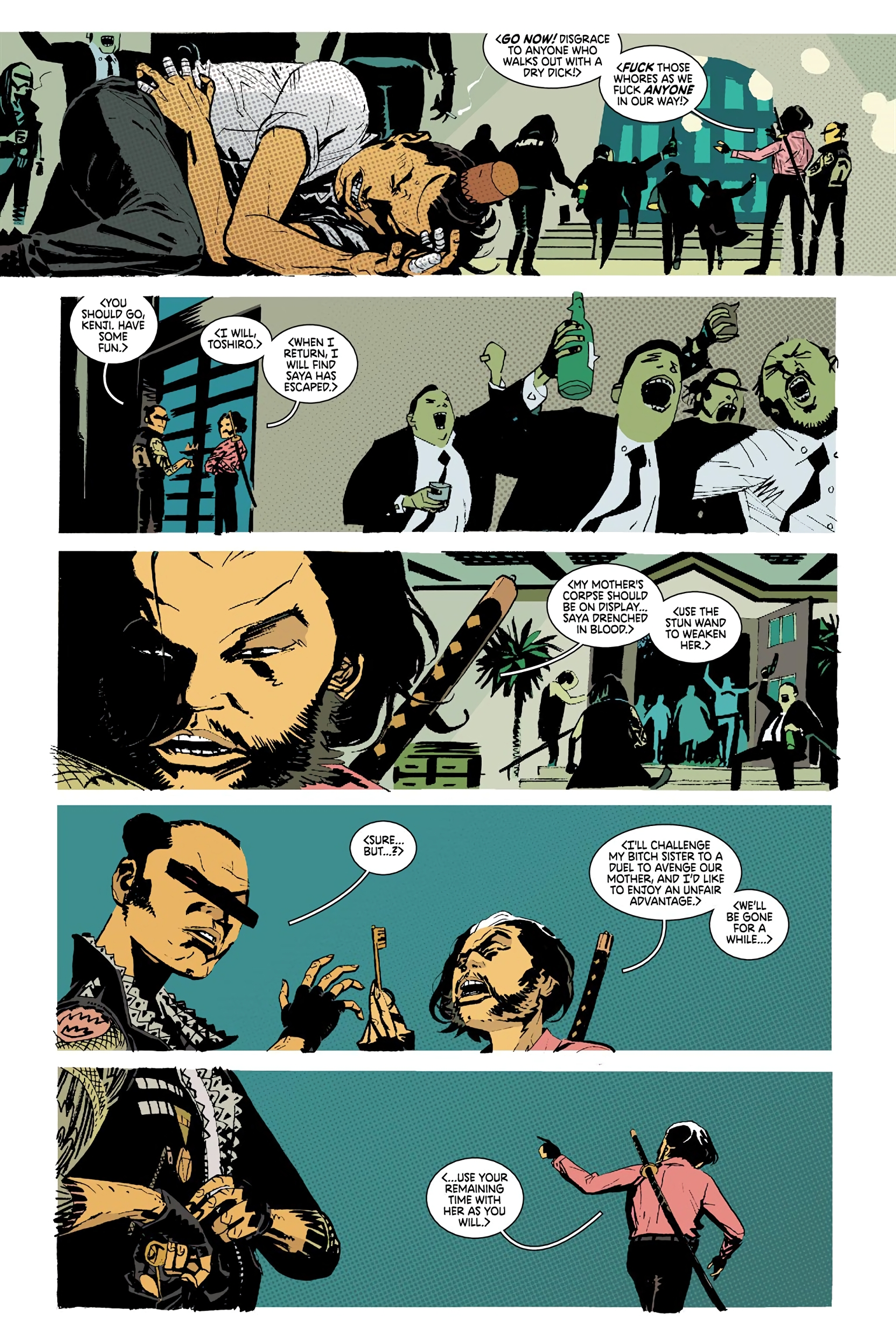 Read online Deadly Class comic -  Issue # _Deluxe Edition Teen Age Riot (Part 2) - 36