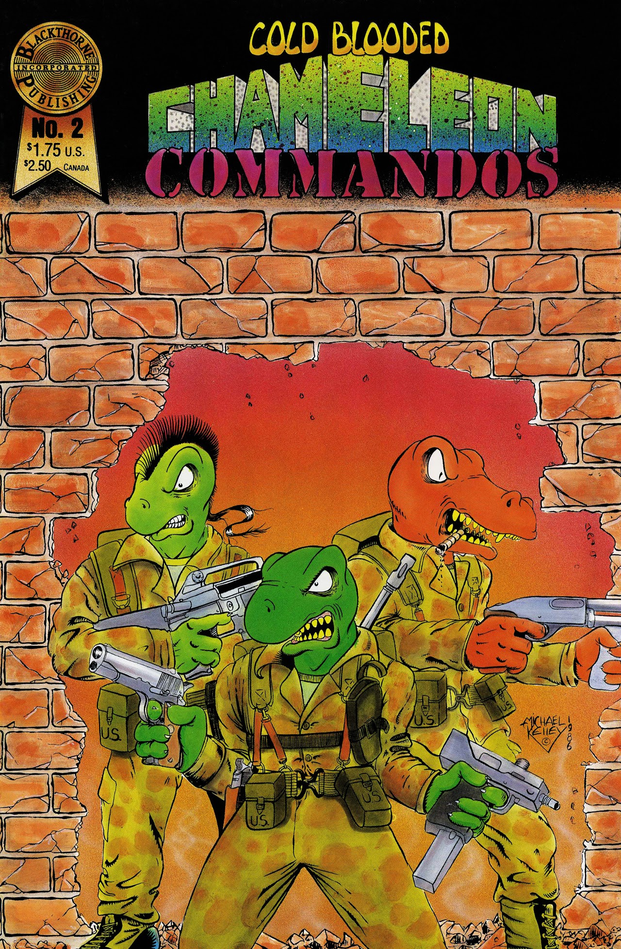 Read online Cold-Blooded Chameleon Commandos comic -  Issue #2 - 1