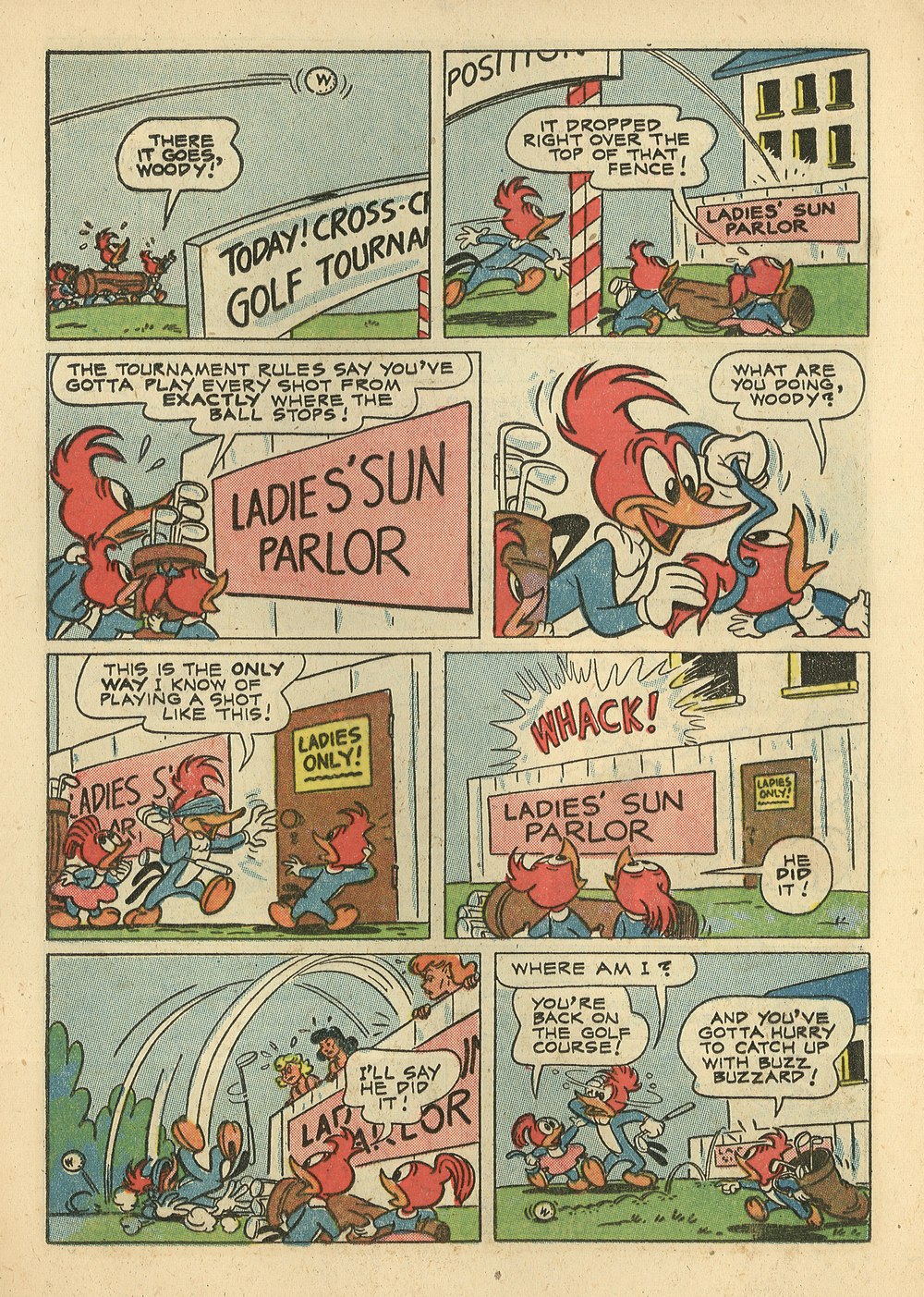 Read online Walter Lantz Woody Woodpecker (1952) comic -  Issue #26 - 16