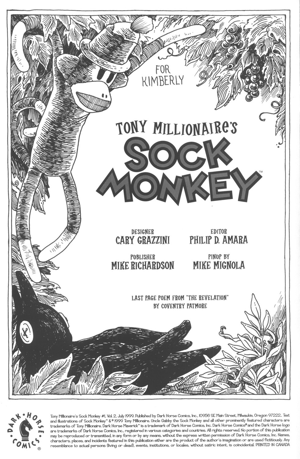 Read online Tony Millionaire's Sock Monkey (1999) comic -  Issue #1 - 2