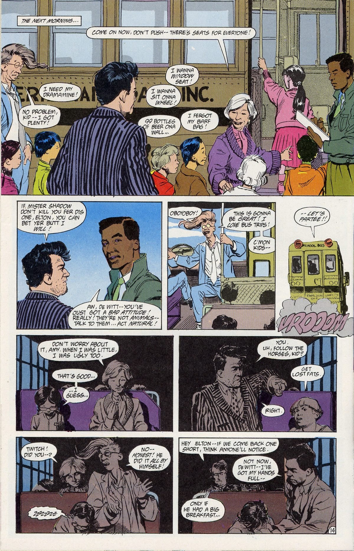 Read online The Shadow (1987) comic -  Issue #7 - 14