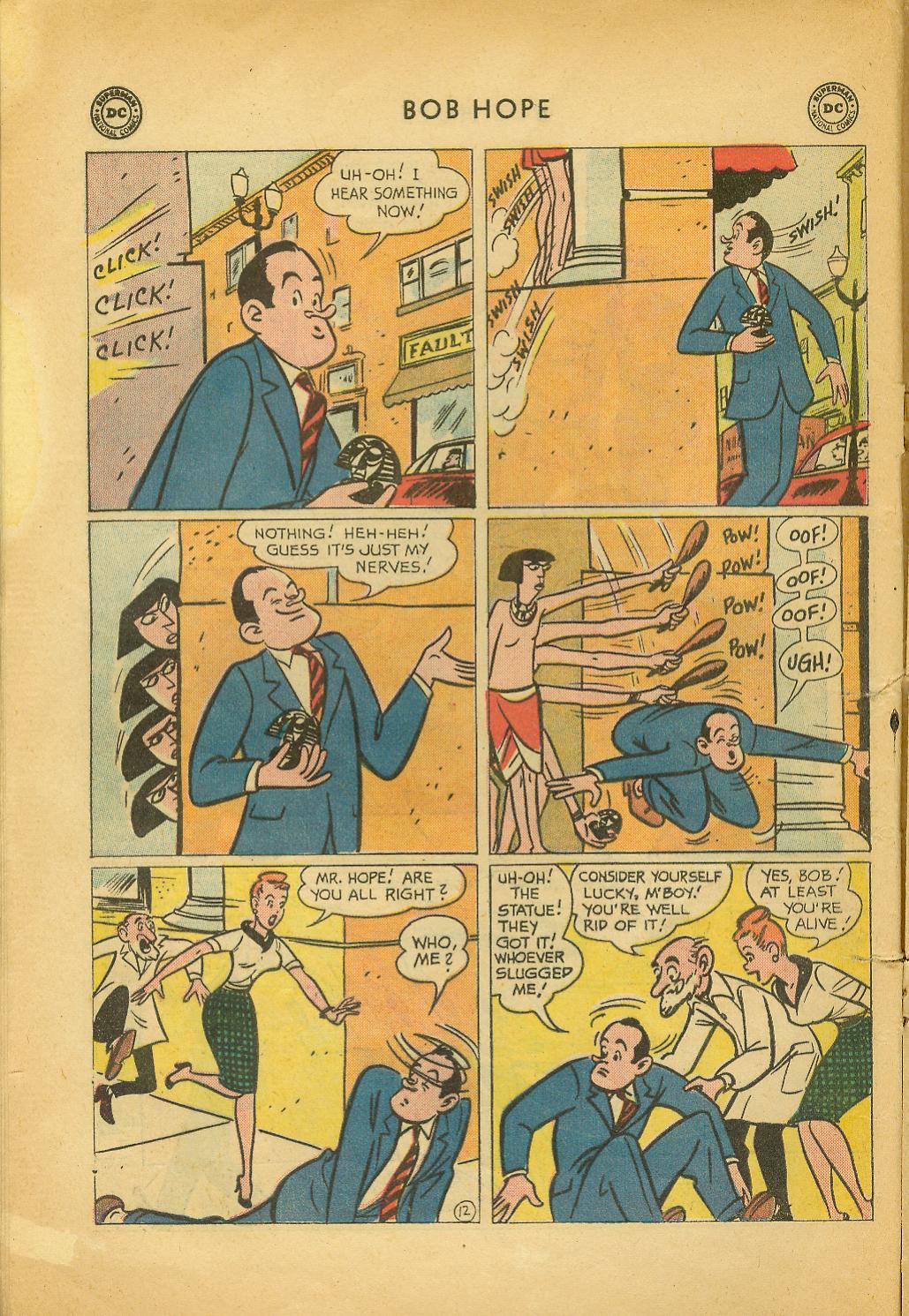 Read online The Adventures of Bob Hope comic -  Issue #64 - 16